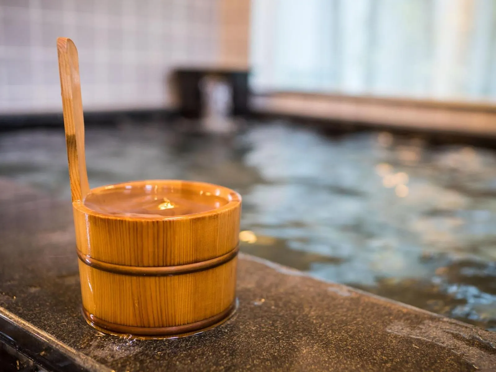 Hot Spring Bath in Super Hotel Okazaki