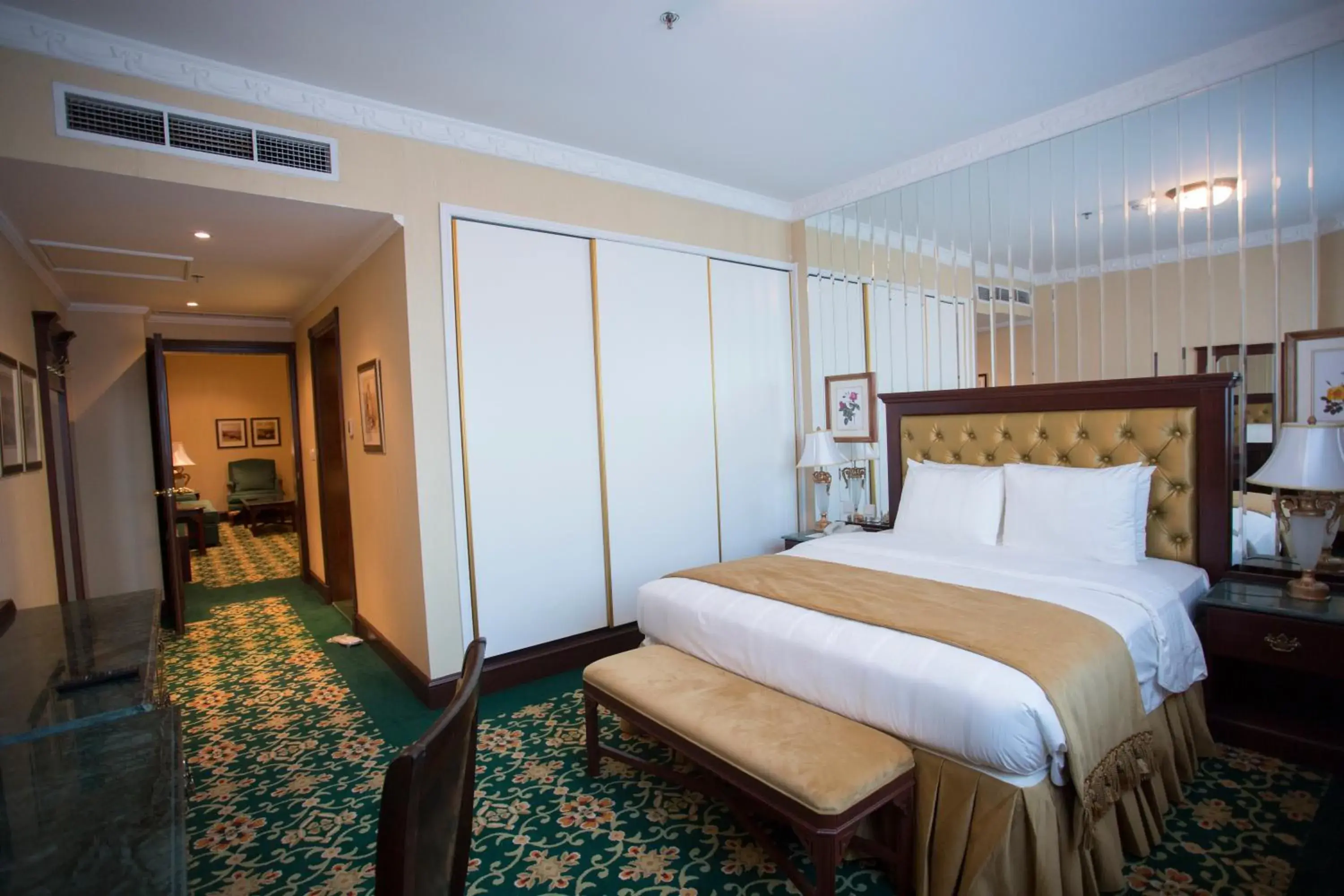 Bed in Habitat All Suites, Al Khobar Bed in Habitat All Suites, Al Khobar