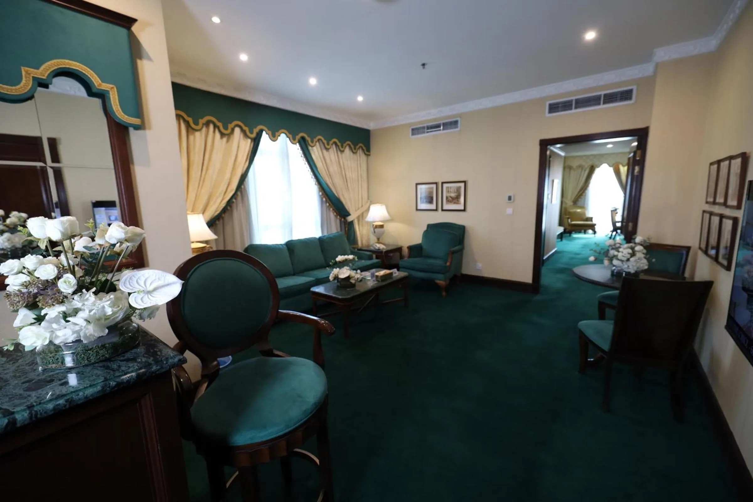 Communal lounge/ TV room in Habitat All Suites, Al Khobar