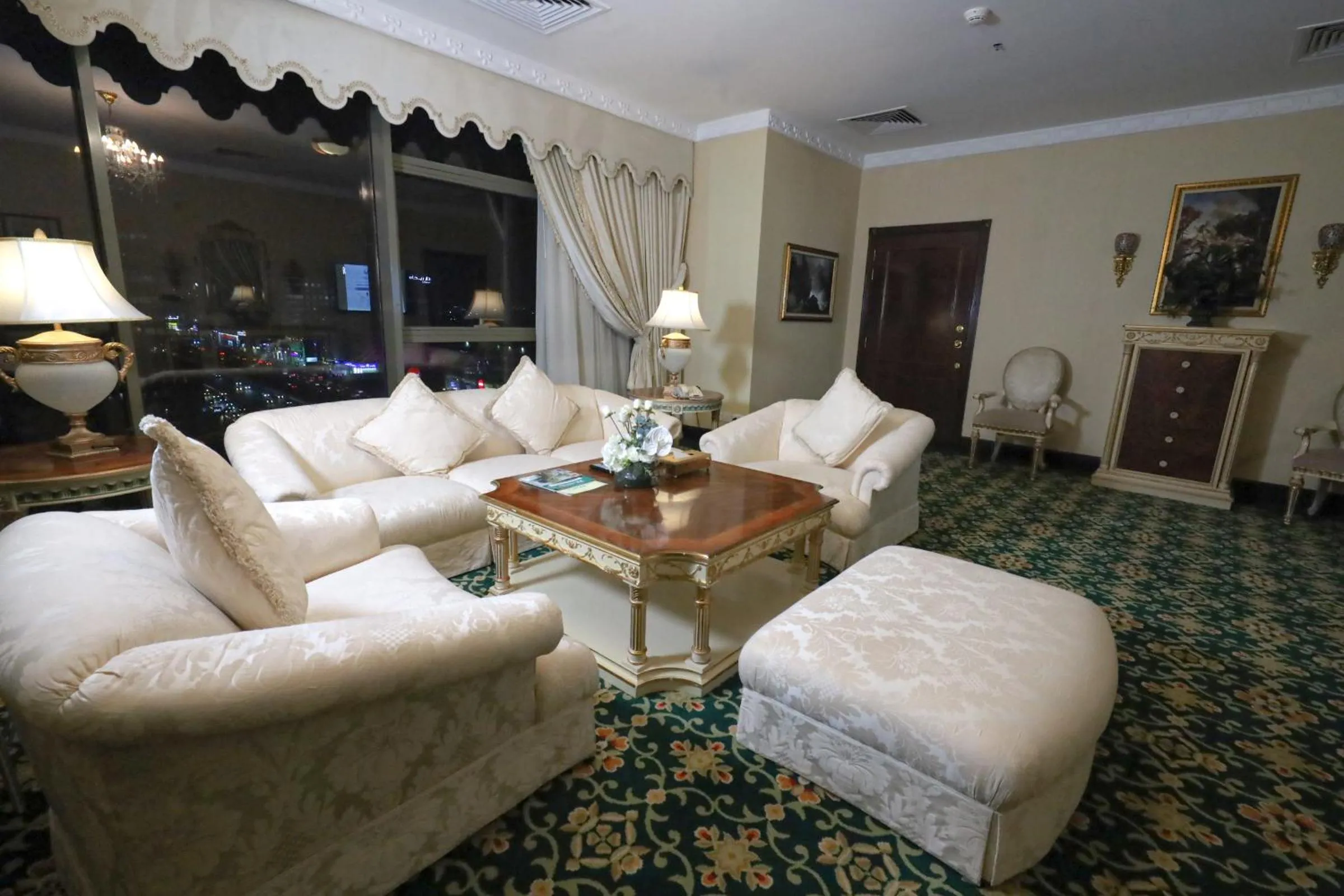 Communal lounge/ TV room in Habitat All Suites, Al Khobar