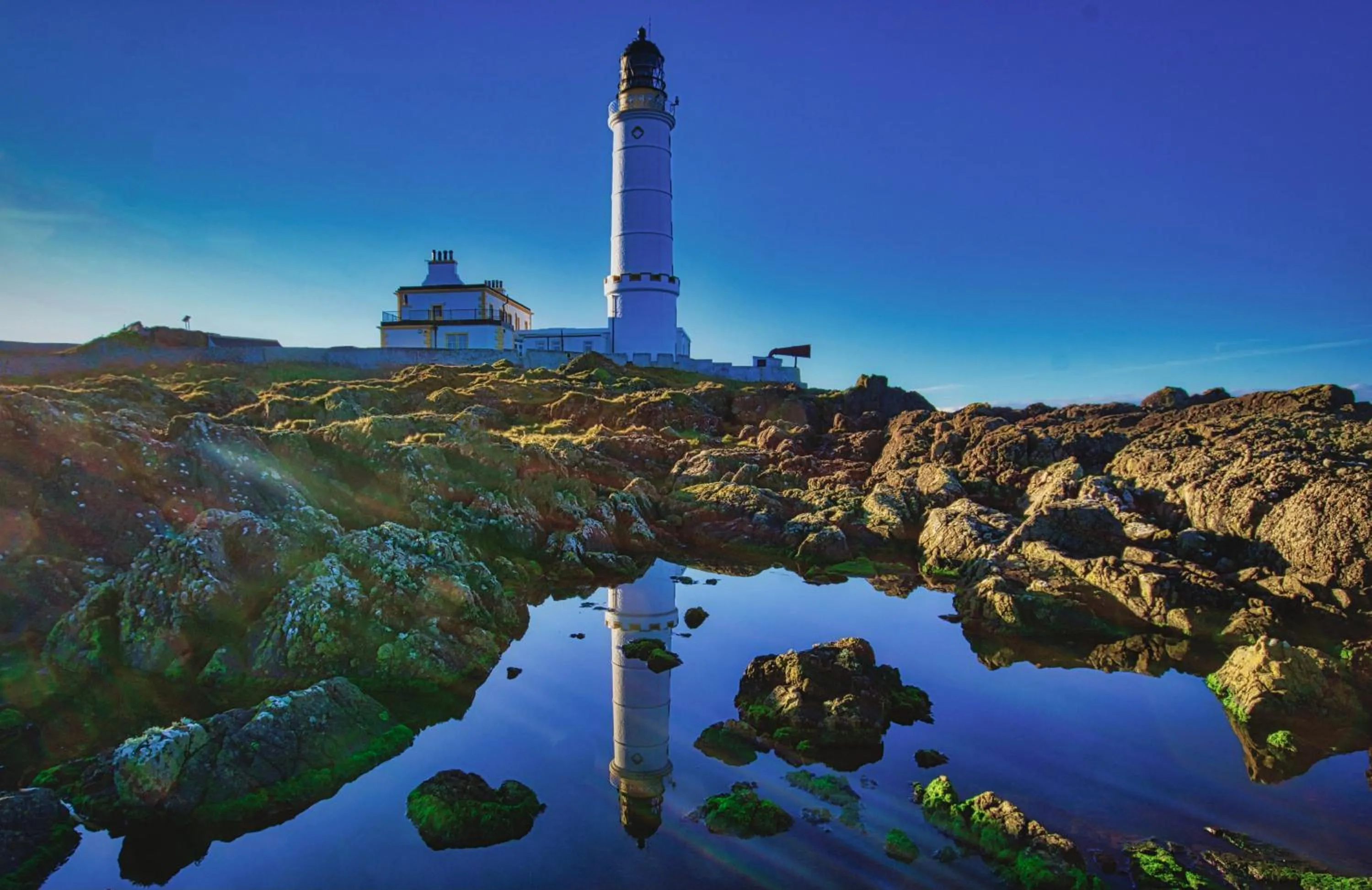 Property building in Corsewall Lighthouse Hotel