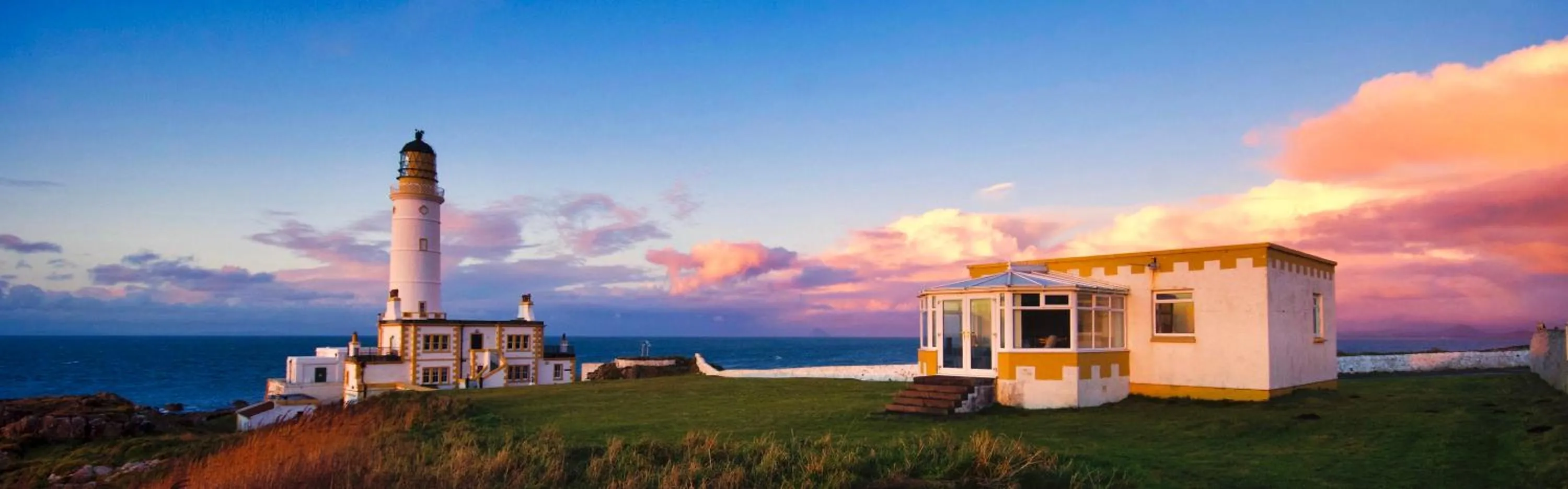 Property building in Corsewall Lighthouse Hotel
