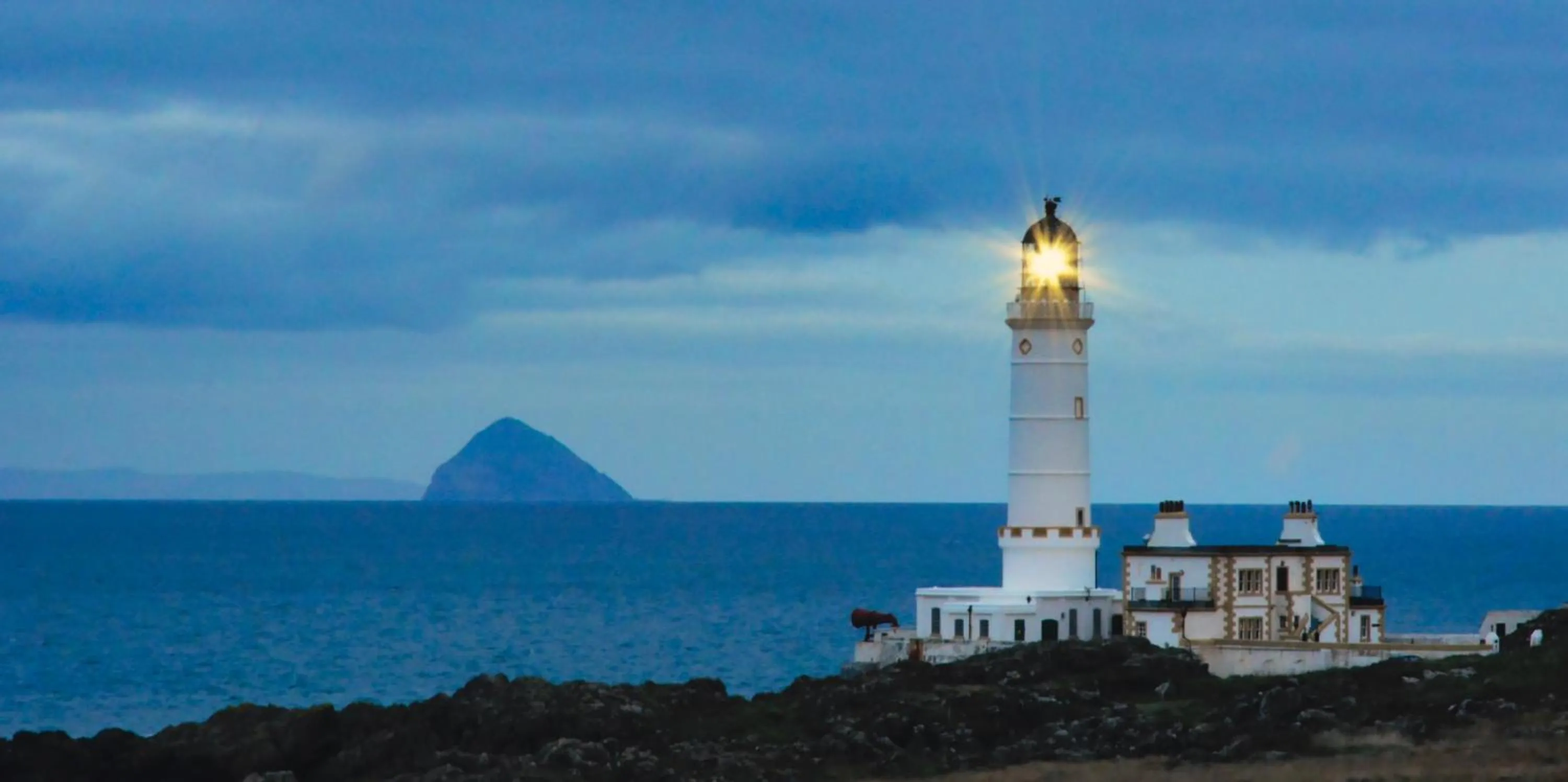 Property building in Corsewall Lighthouse Hotel