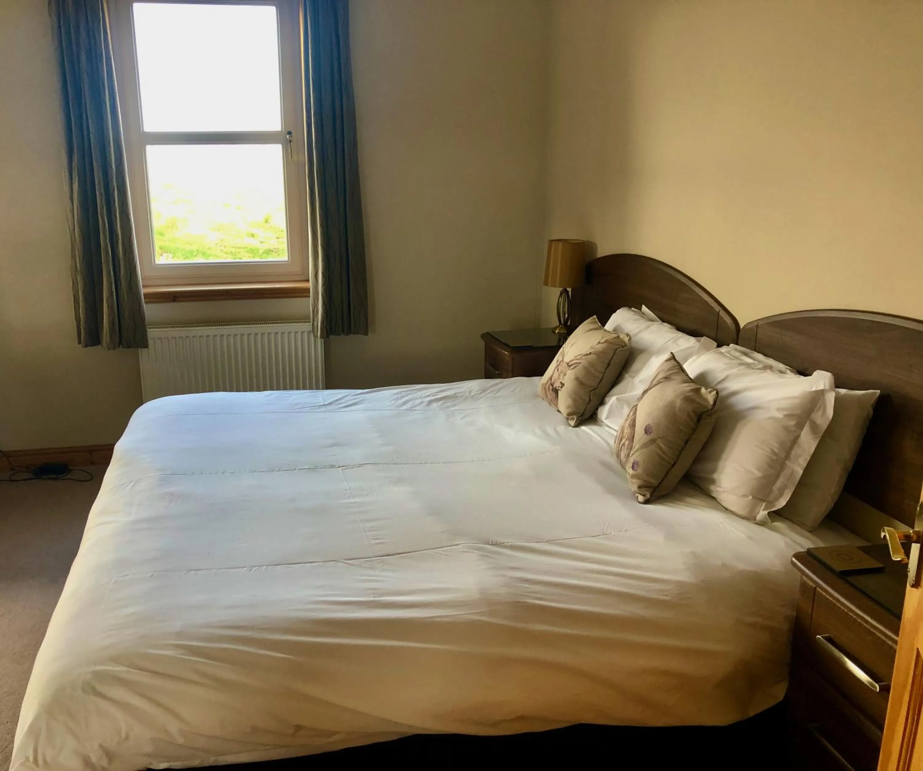Bedroom, Bed in Corsewall Lighthouse Hotel