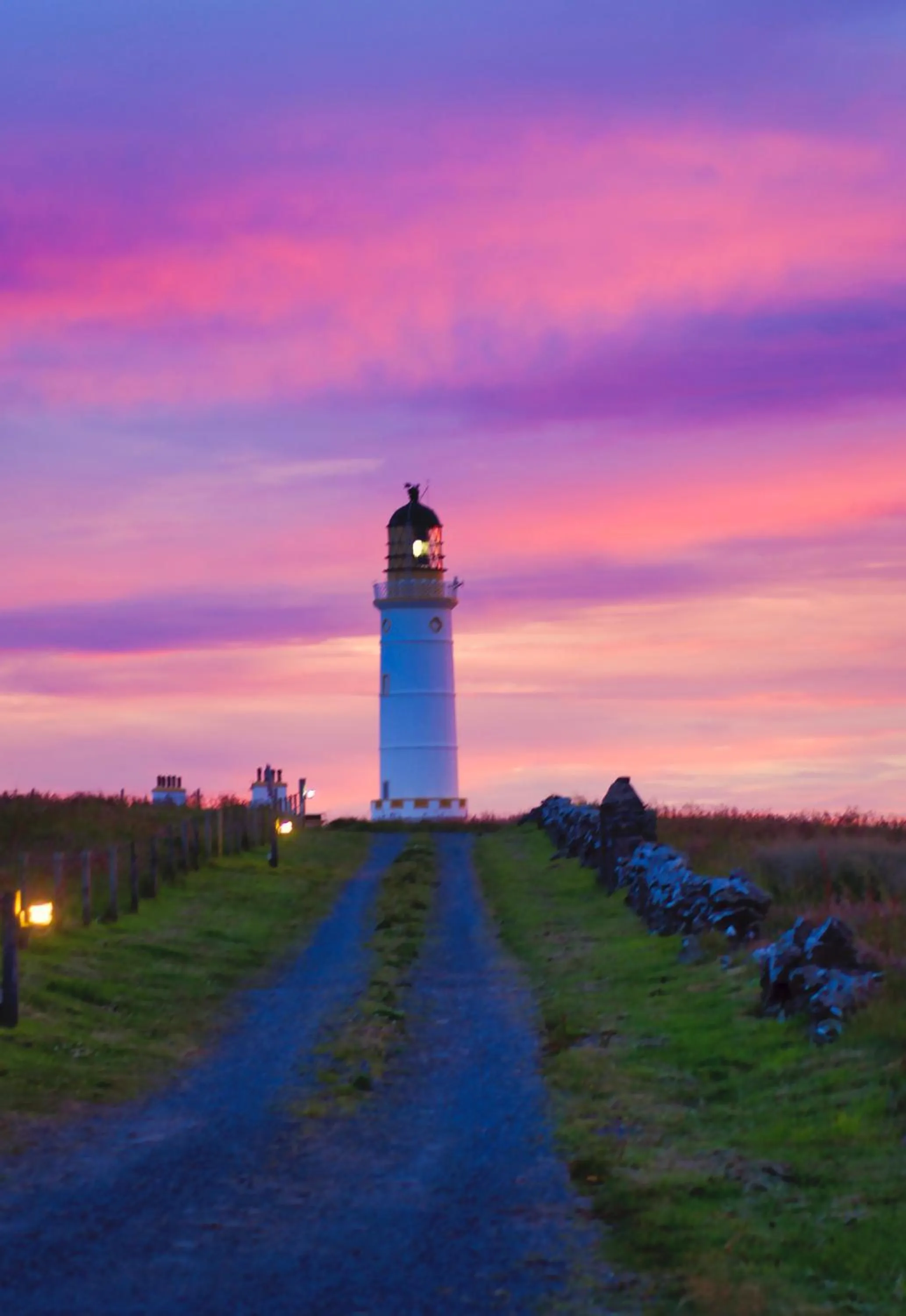 Property building in Corsewall Lighthouse Hotel