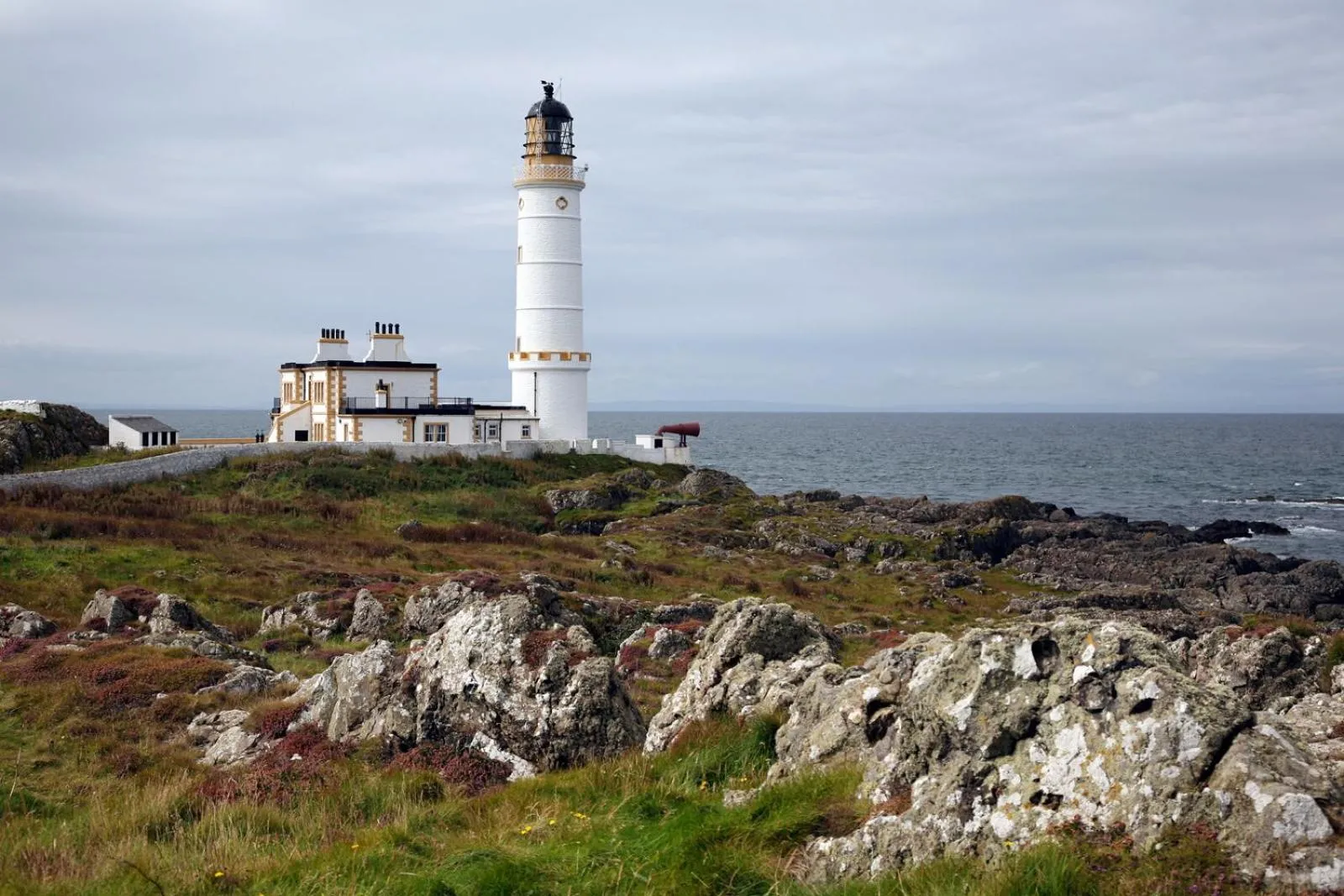 Bird's eye view in Corsewall Lighthouse Hotel