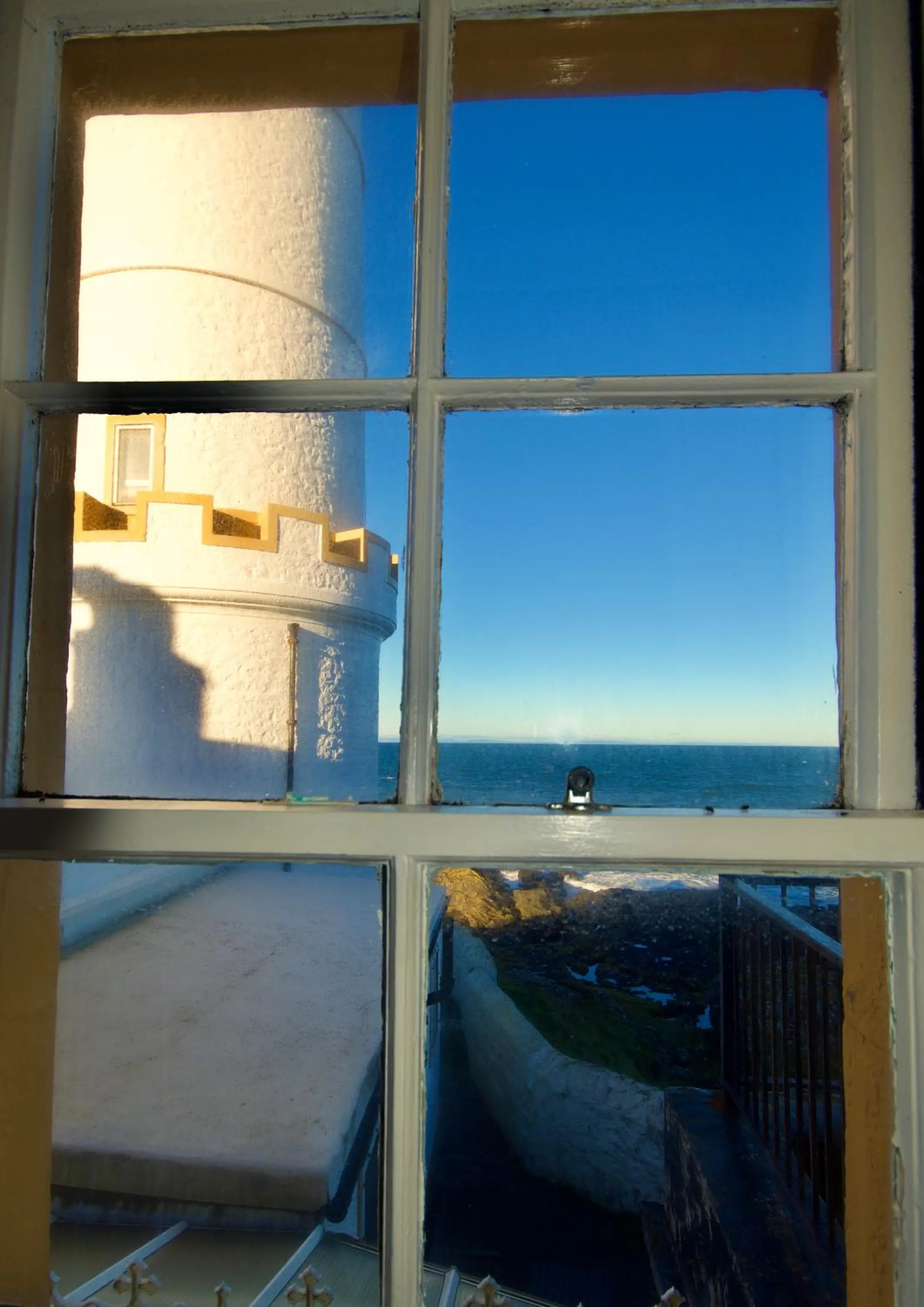 Sea view in Corsewall Lighthouse Hotel