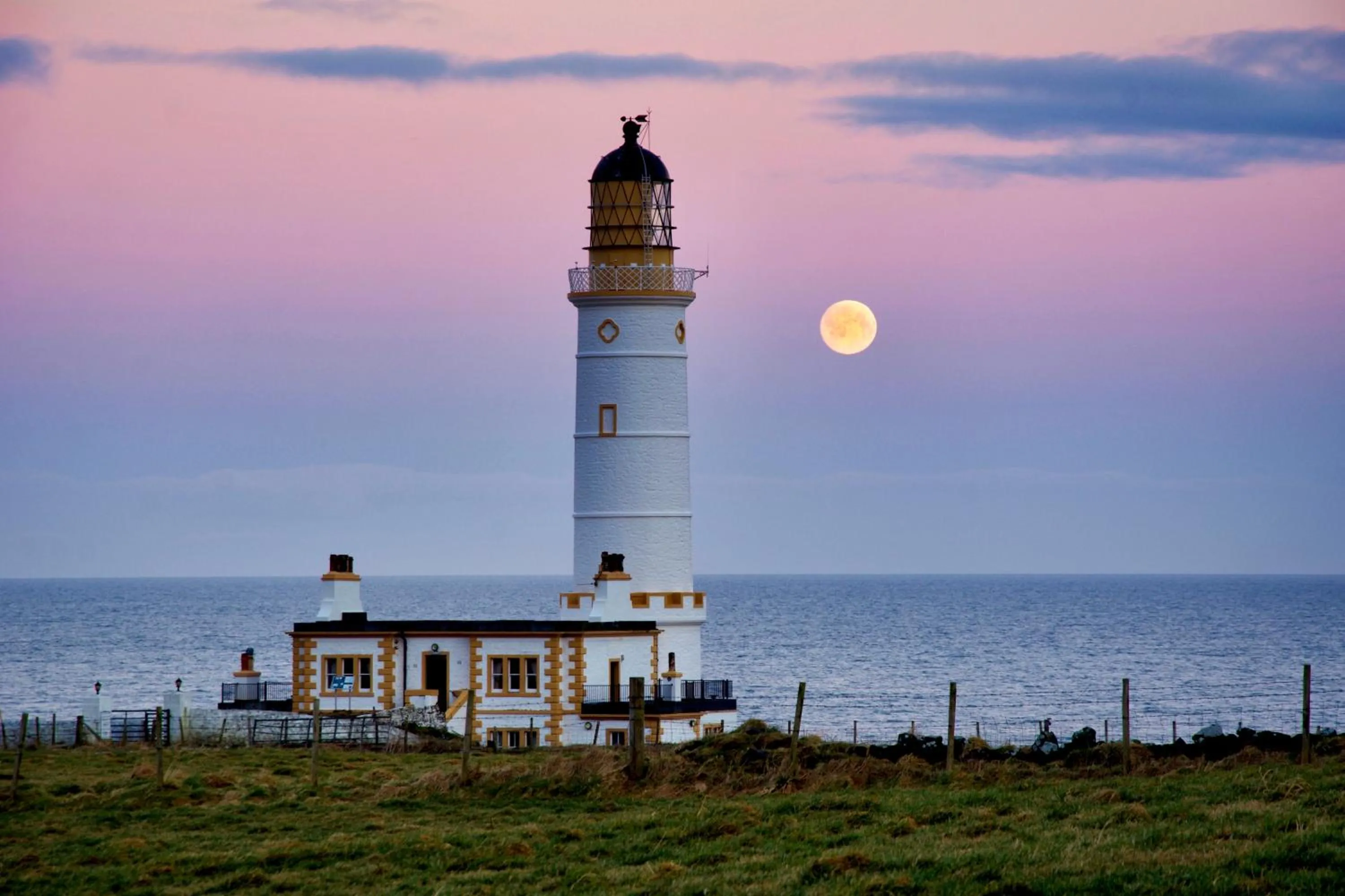 Property building in Corsewall Lighthouse Hotel