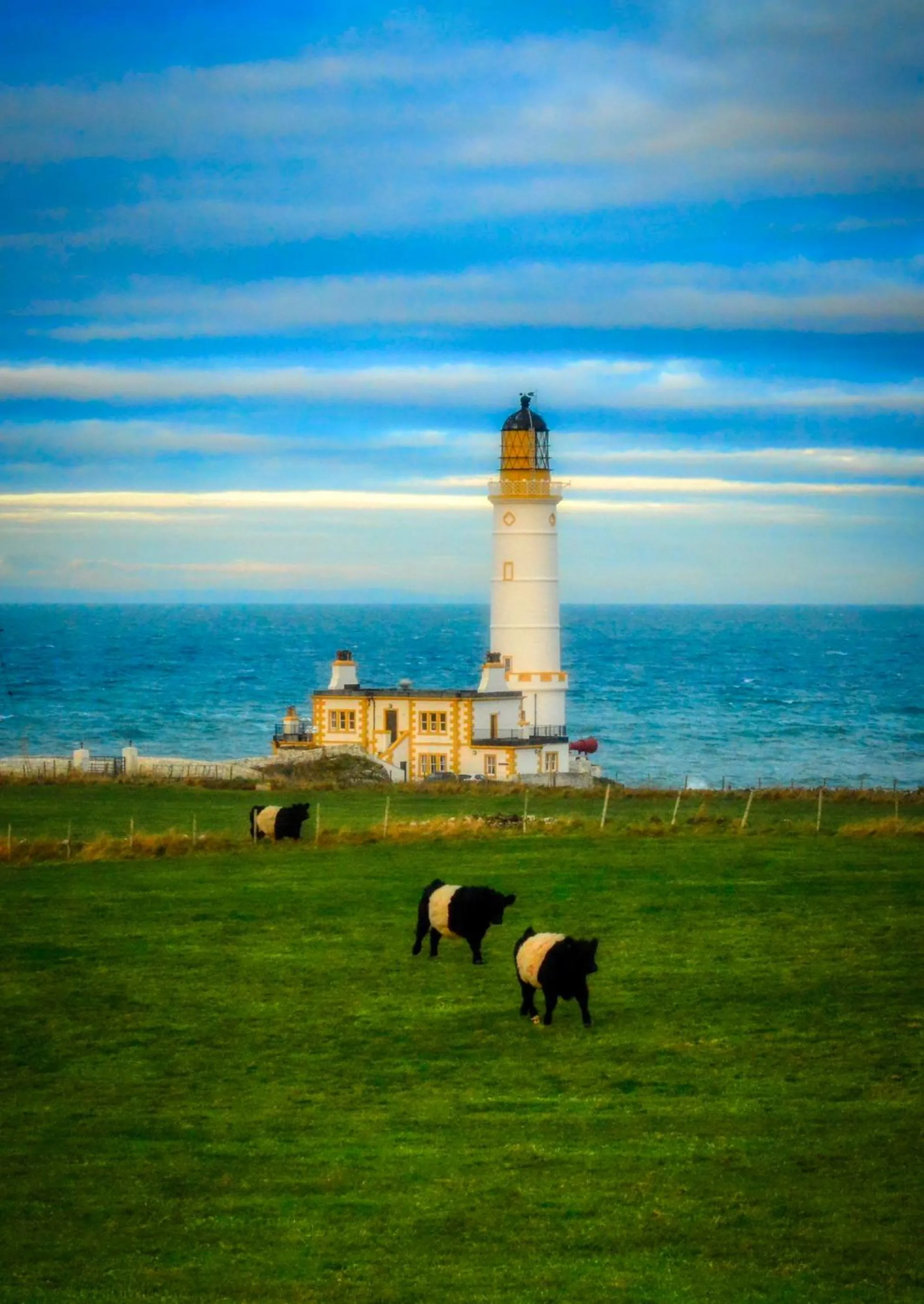 Property building in Corsewall Lighthouse Hotel