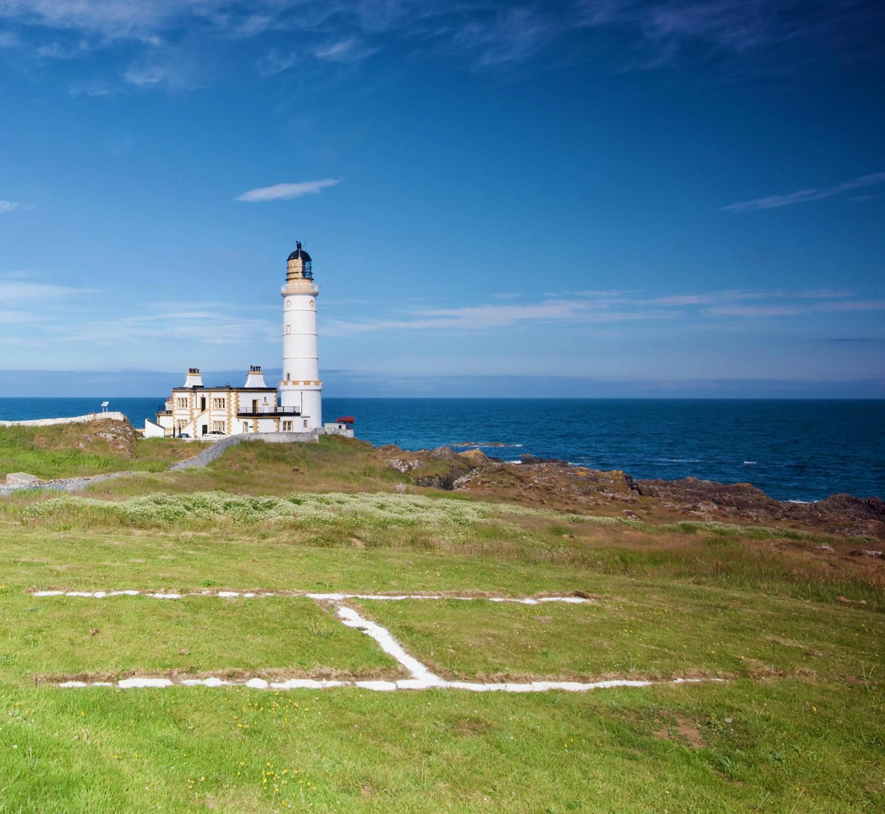 Property building in Corsewall Lighthouse Hotel