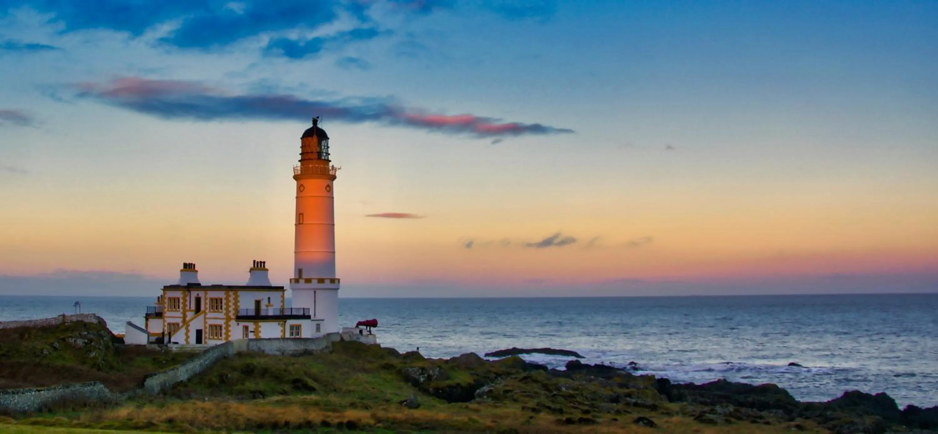 Property building in Corsewall Lighthouse Hotel