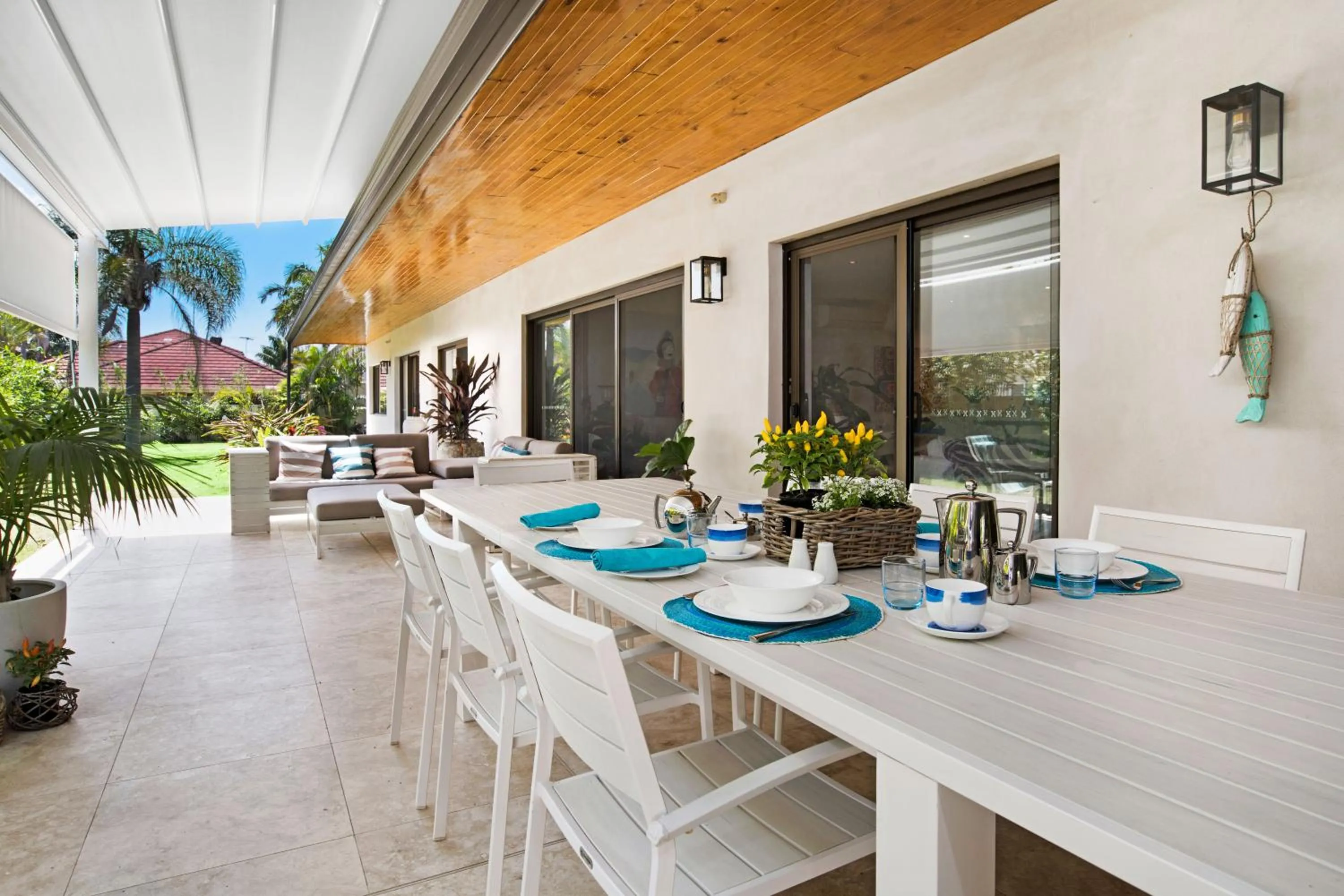 Patio in Cronulla Beach House B&B