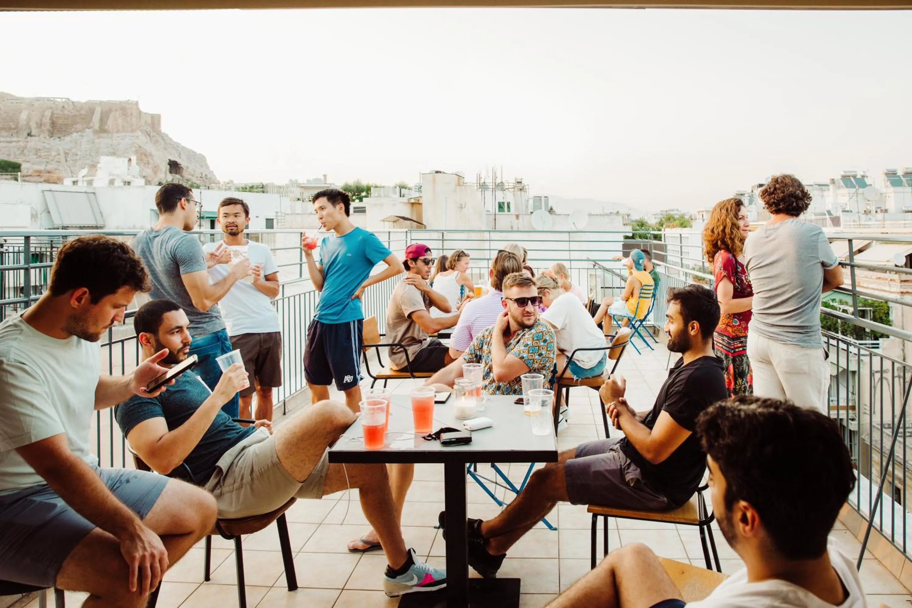 People in Athens Backpackers