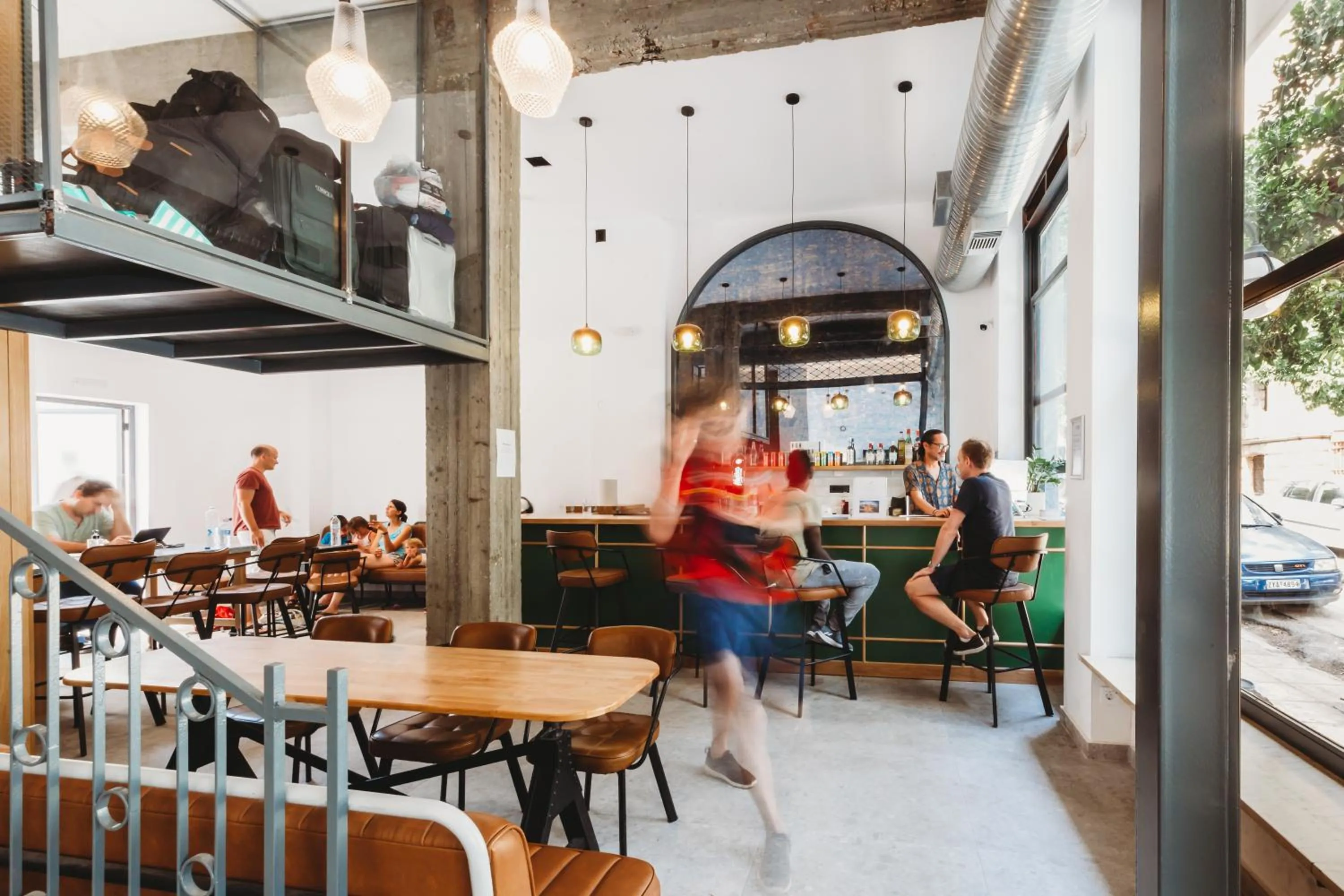 Staff in Athens Backpackers