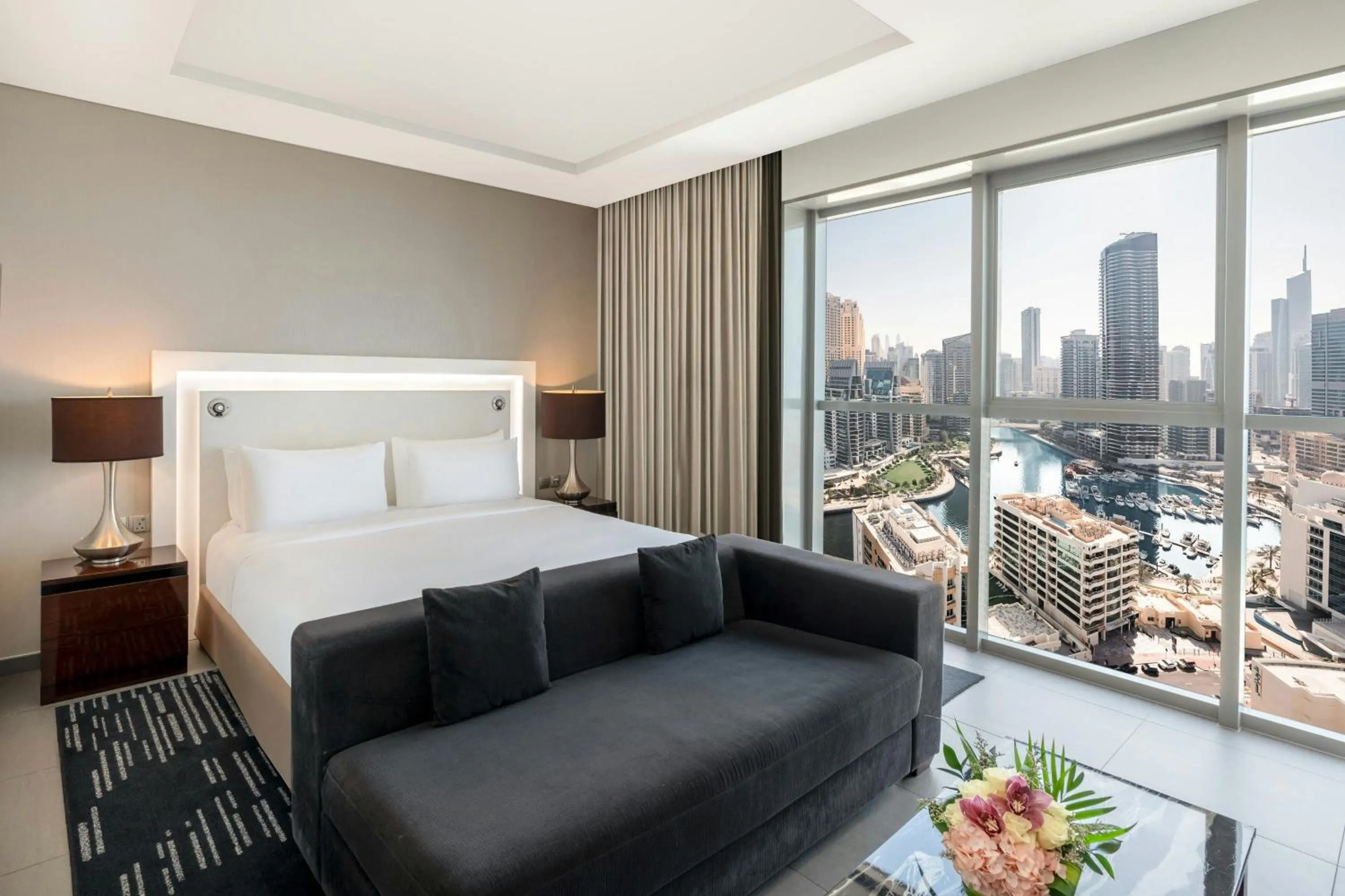 Photo of the whole room, Bed in The First Collection Marina, Dubai, a Tribute Portfolio Hotel