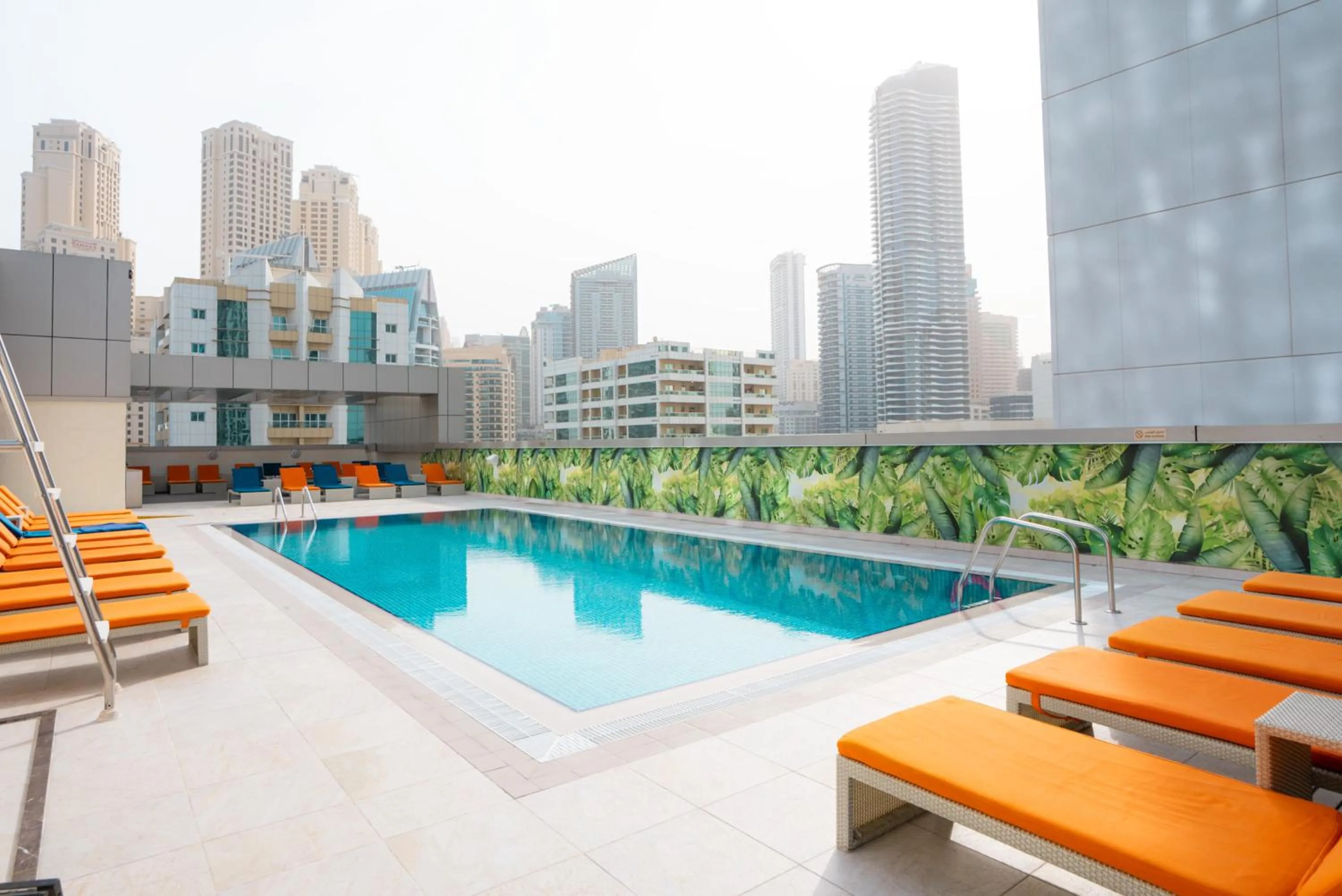 Swimming pool in The First Collection Dubai Marina