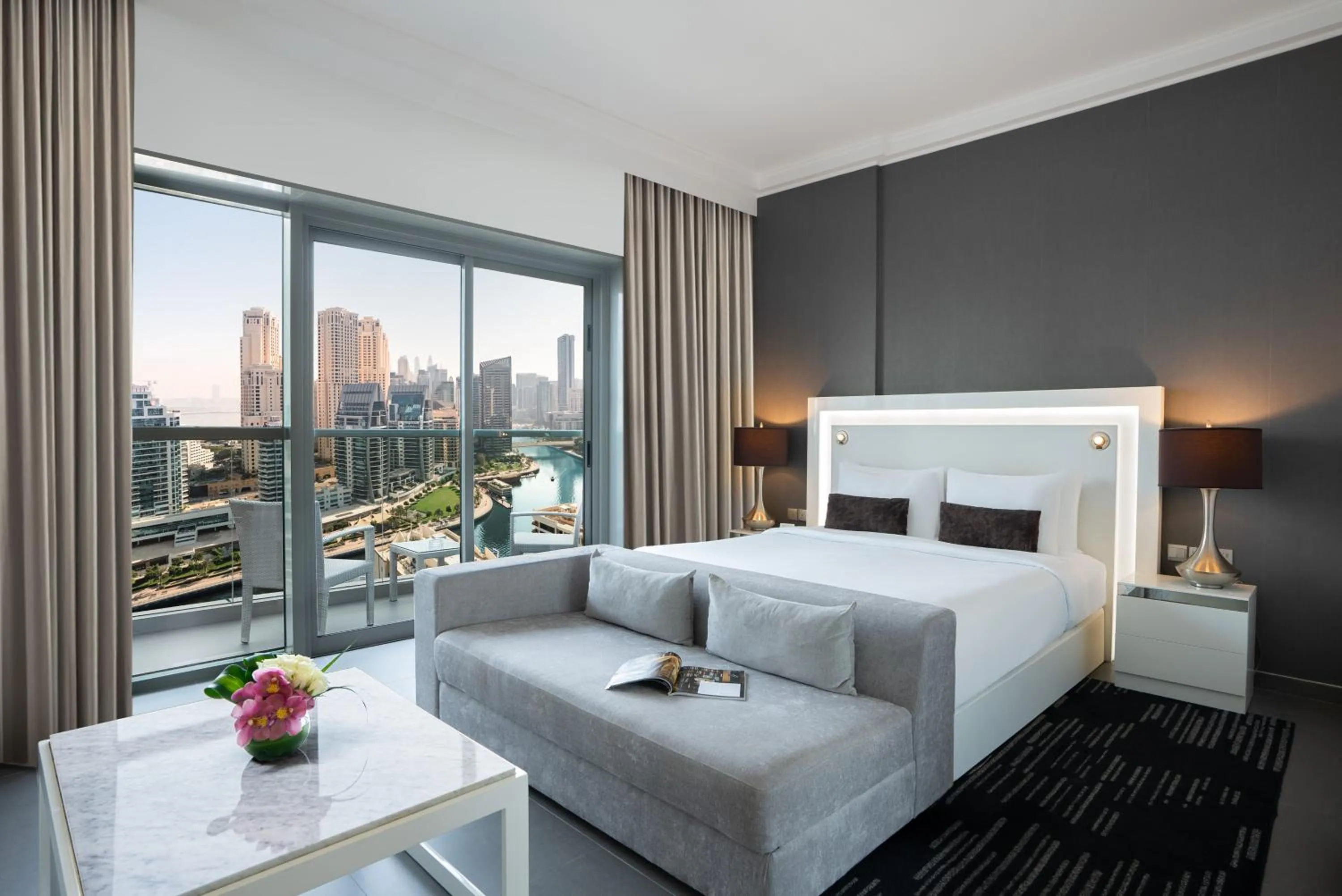 Photo of the whole room, Bed in The First Collection Dubai Marina