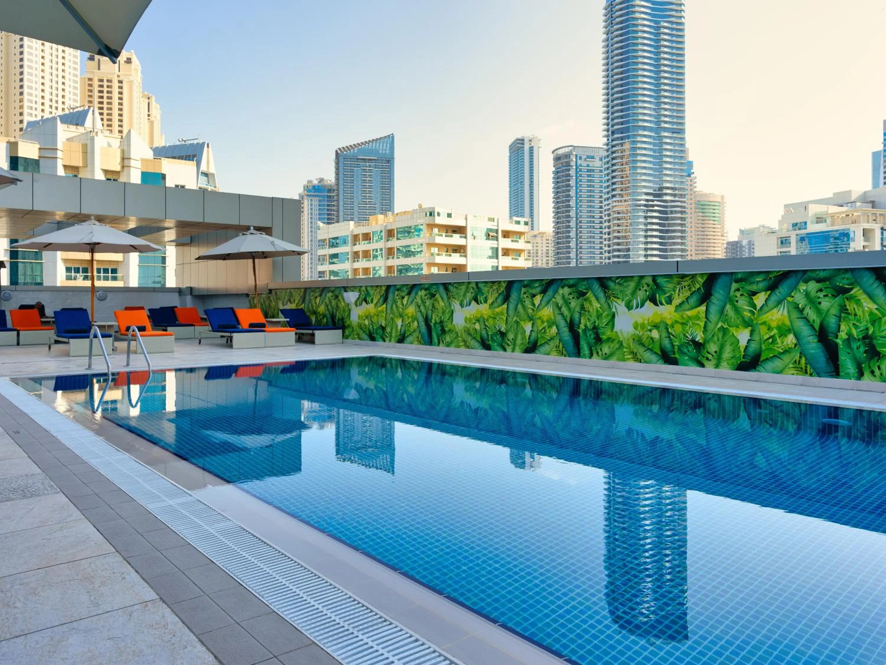 Swimming pool in The First Collection Dubai Marina