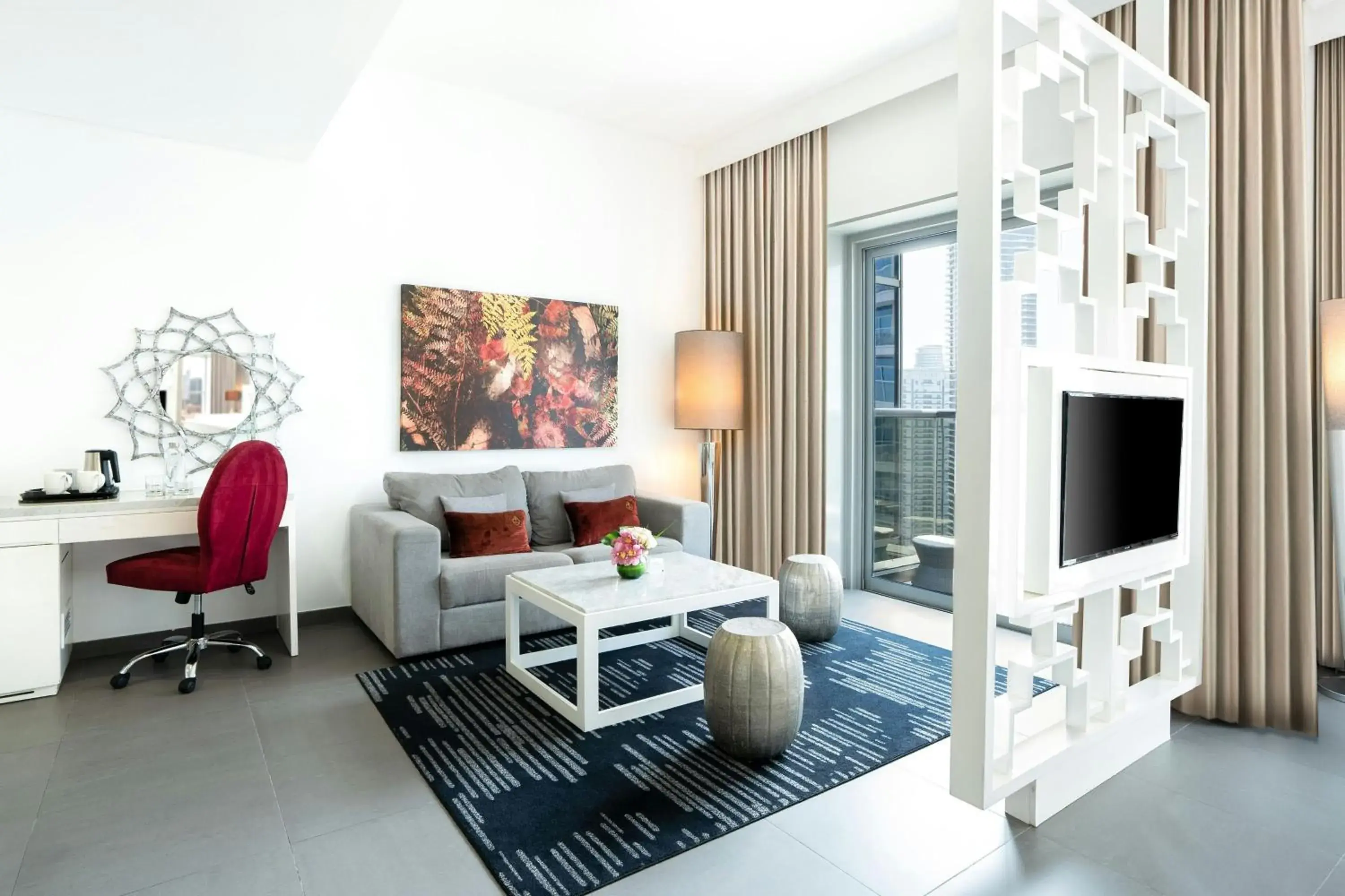 Bedroom in The First Collection Marina, Dubai, a Tribute Portfolio Hotel Bedroom in The First Collection Marina, Dubai, a Tribute Portfolio Hotel