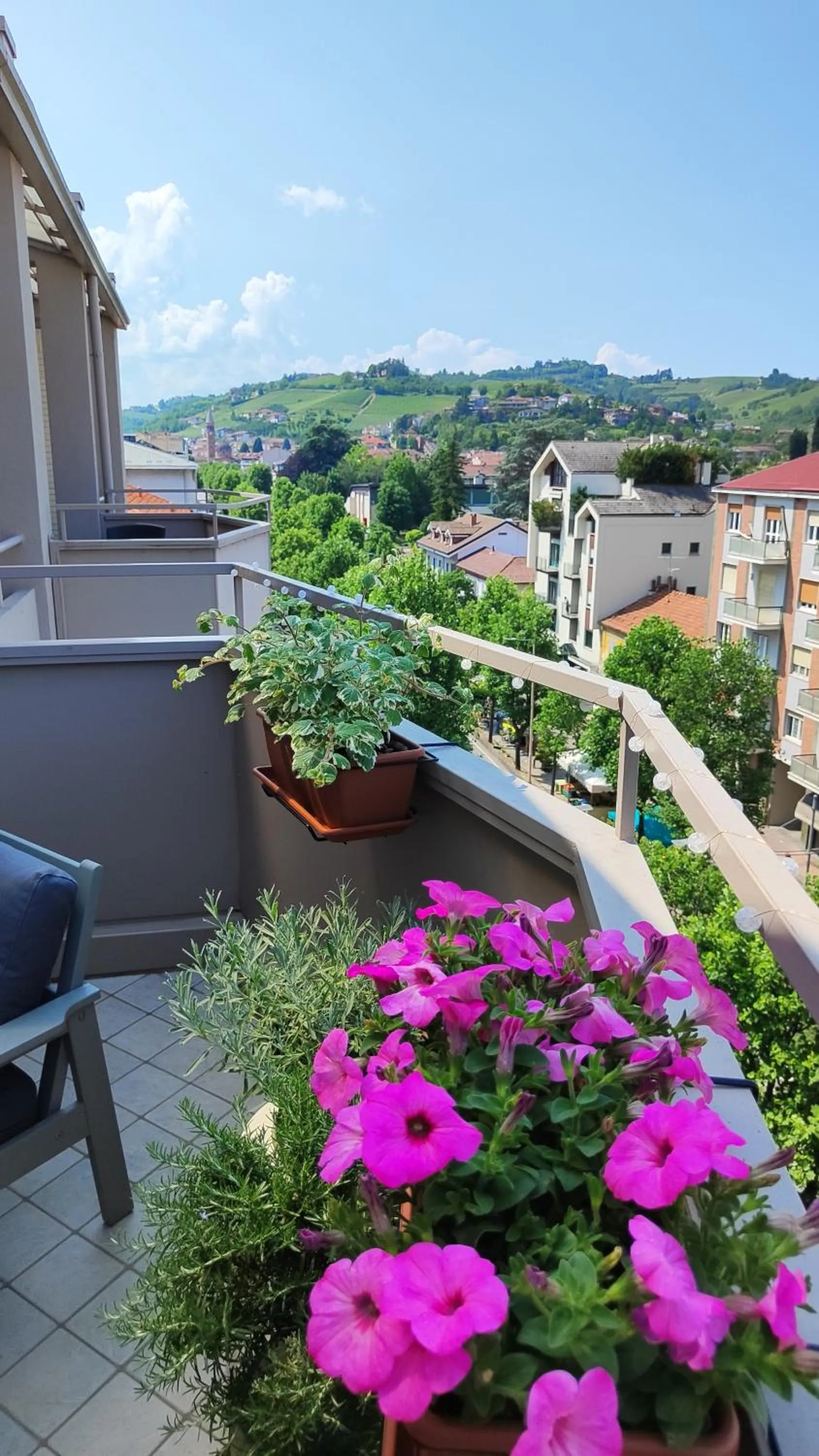 Balcony/Terrace in B&B Le Albarelle