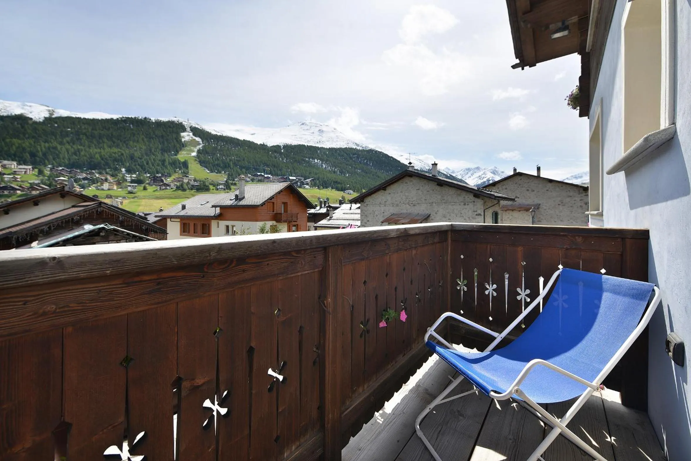 Balcony/Terrace in Hotel Cristallo