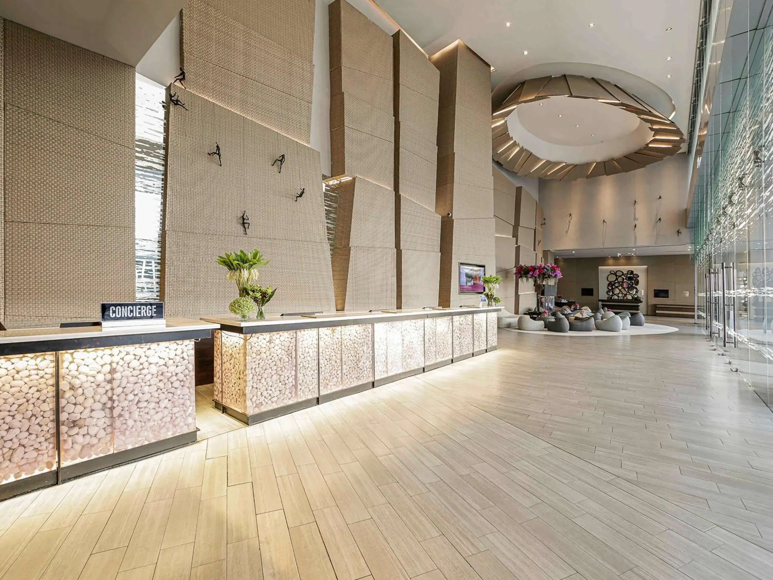 Property building, Lobby/Reception in Mövenpick Siam Hotel Na Jomtien Pattaya