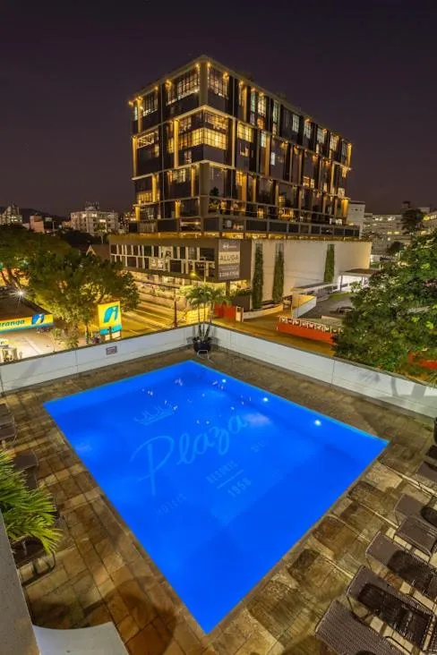 City view in Plaza Blumenau Hotel