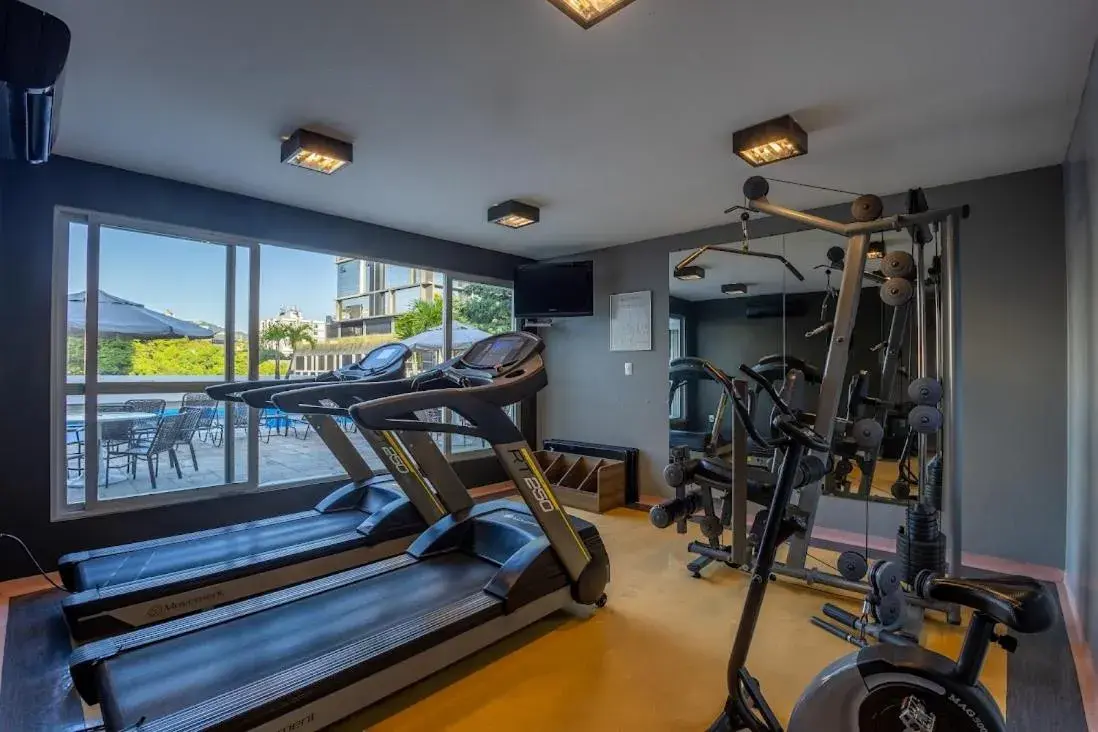 Fitness centre/facilities in Plaza Blumenau Hotel Fitness centre/facilities in Plaza Blumenau Hotel