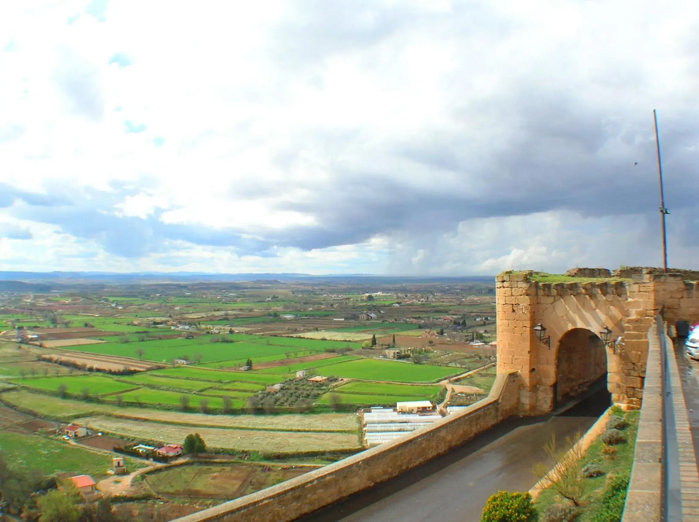 River view in Parador de Alcañiz River view in Parador de Alcañiz