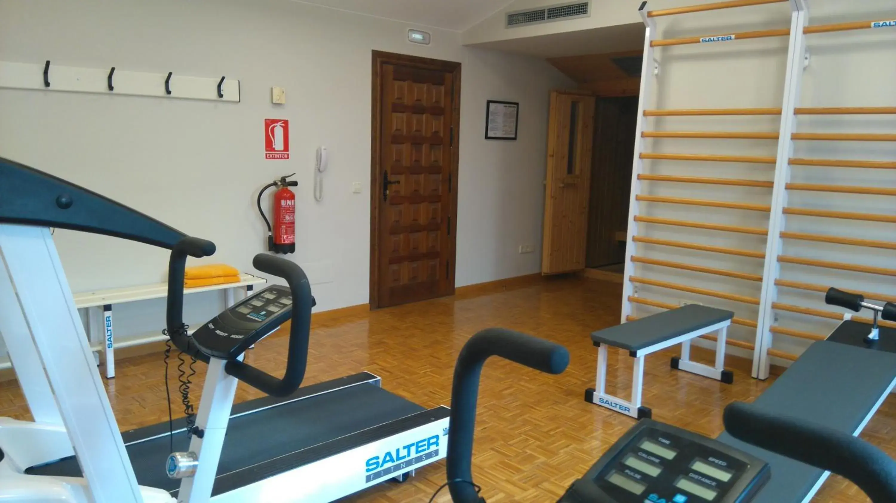 Fitness centre/facilities in Parador de Alcañiz Fitness centre/facilities in Parador de Alcañiz