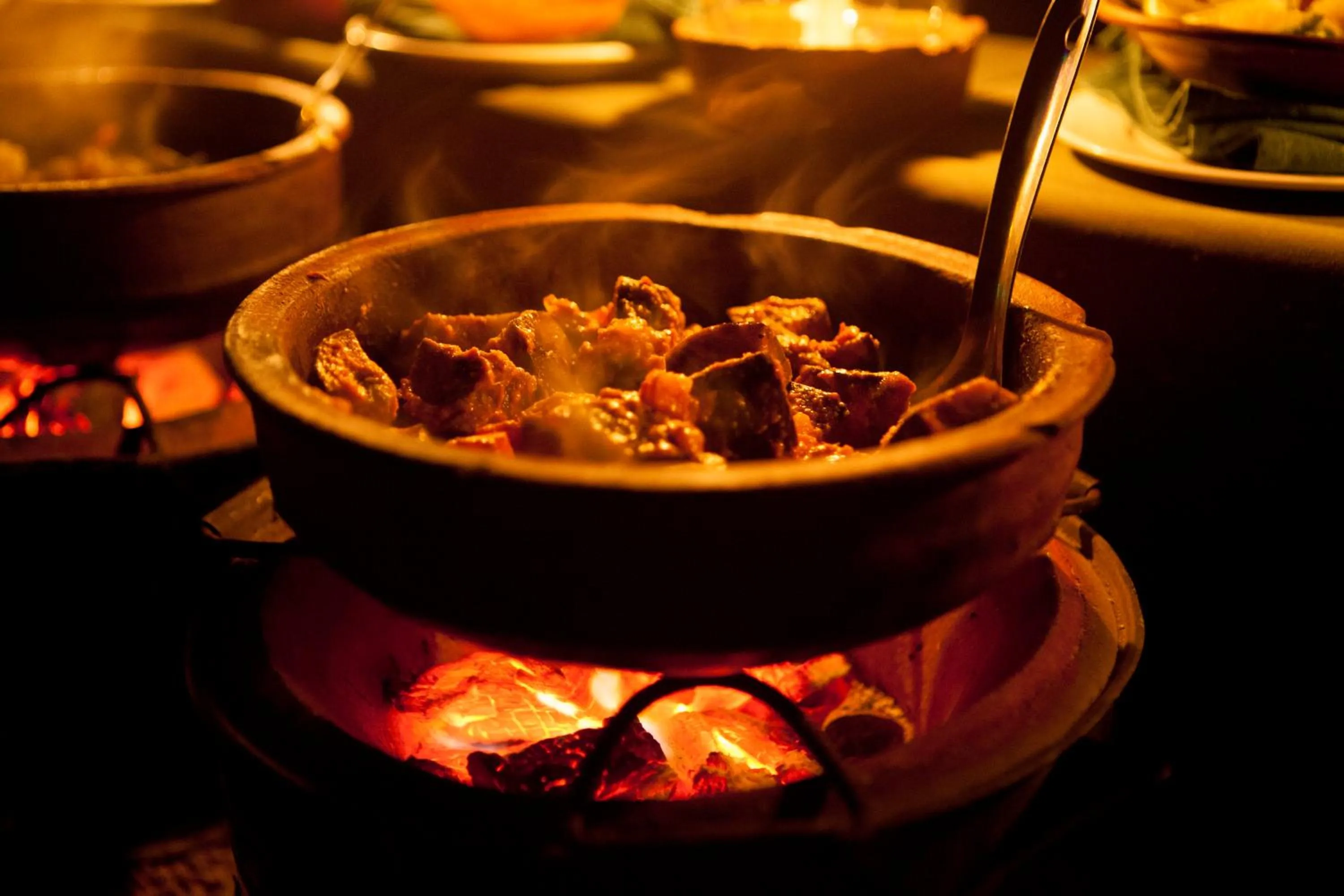 Food close-up in Chumbe Island Coral Park