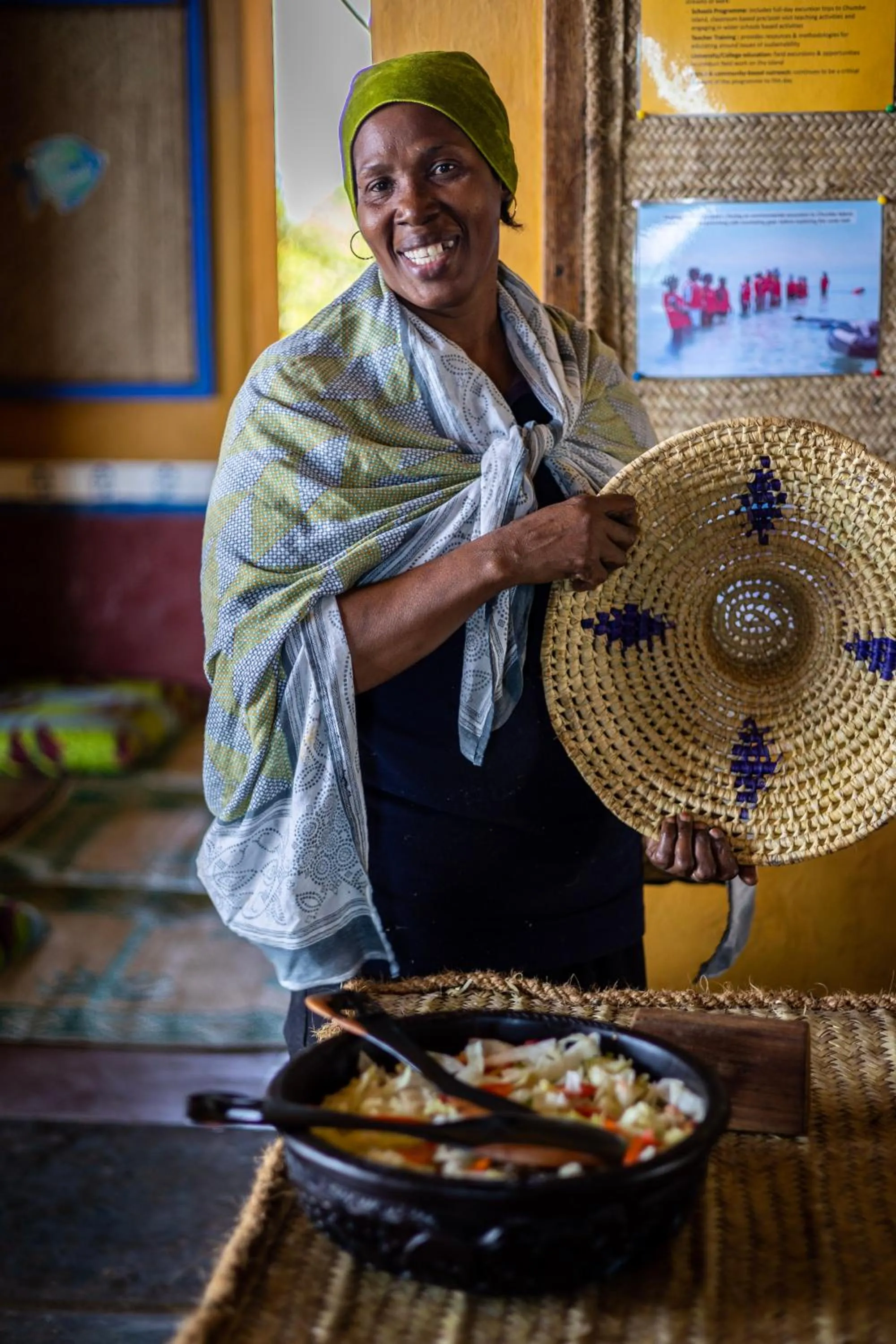 People in Chumbe Island Coral Park