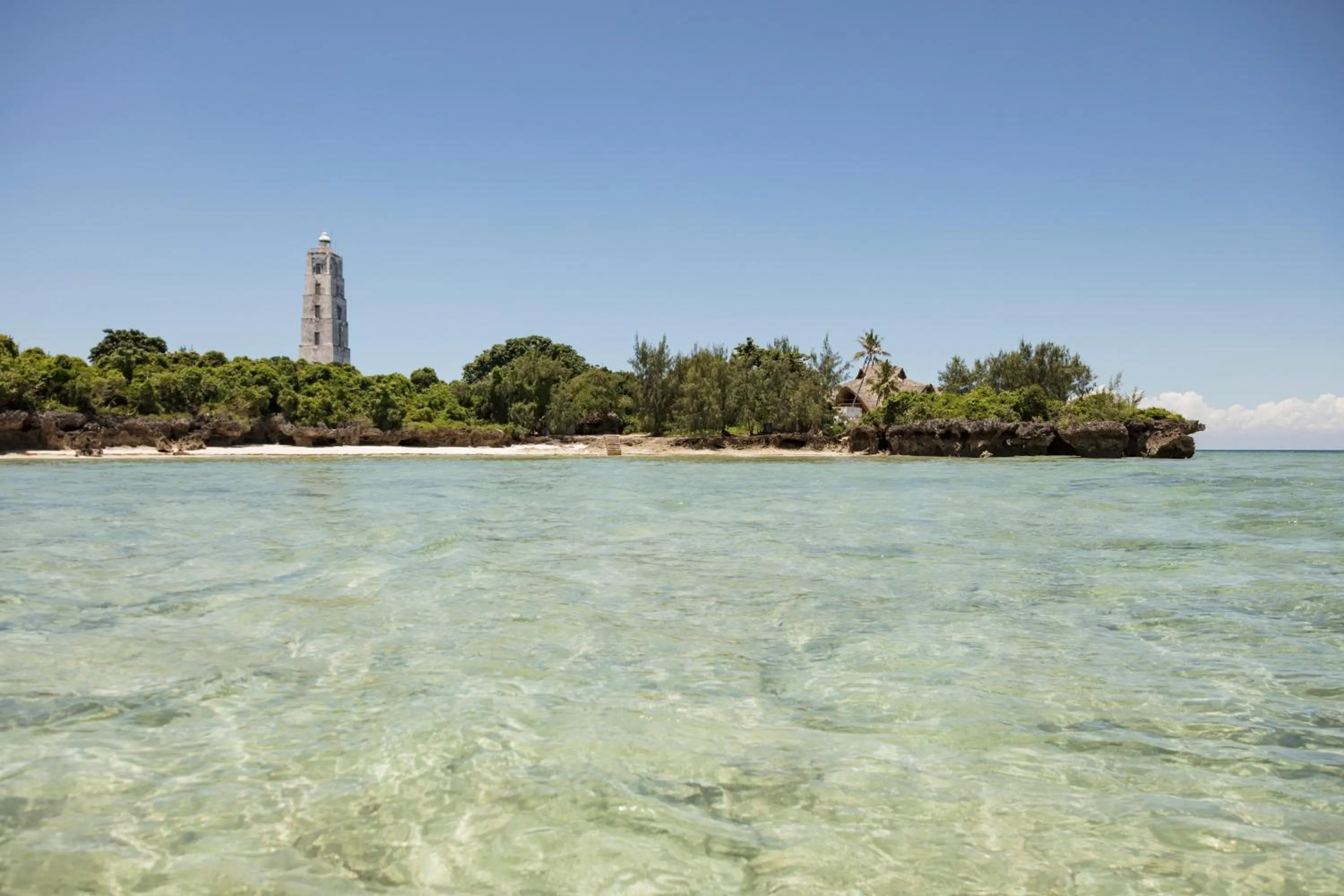 Property building in Chumbe Island Coral Park