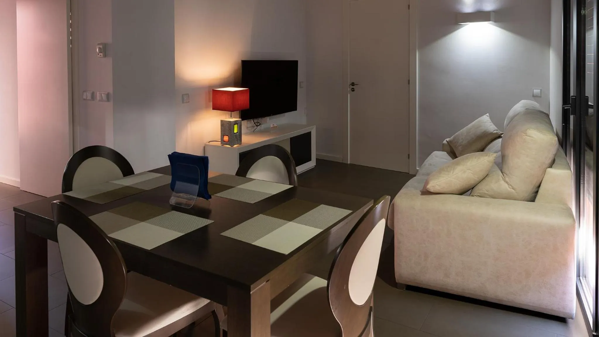 Seating area in Apartaments y Habitacions Entre Volcans