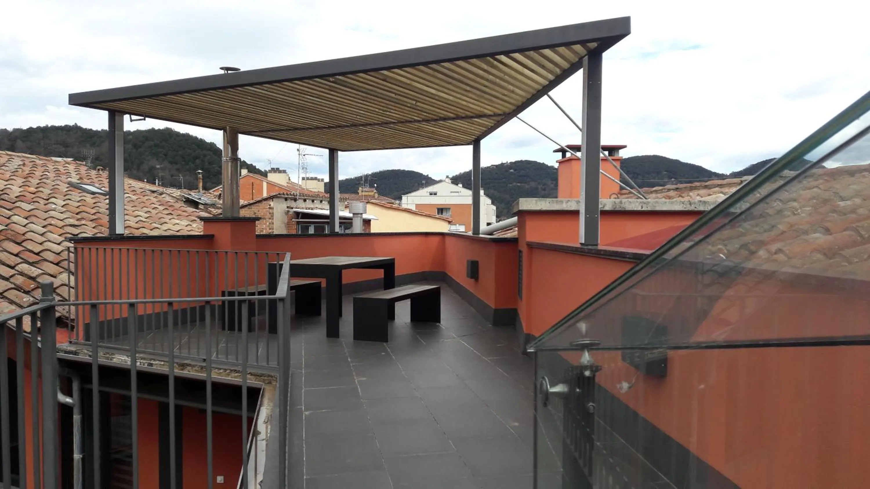Balcony/Terrace in Apartaments y Habitacions Entre Volcans
