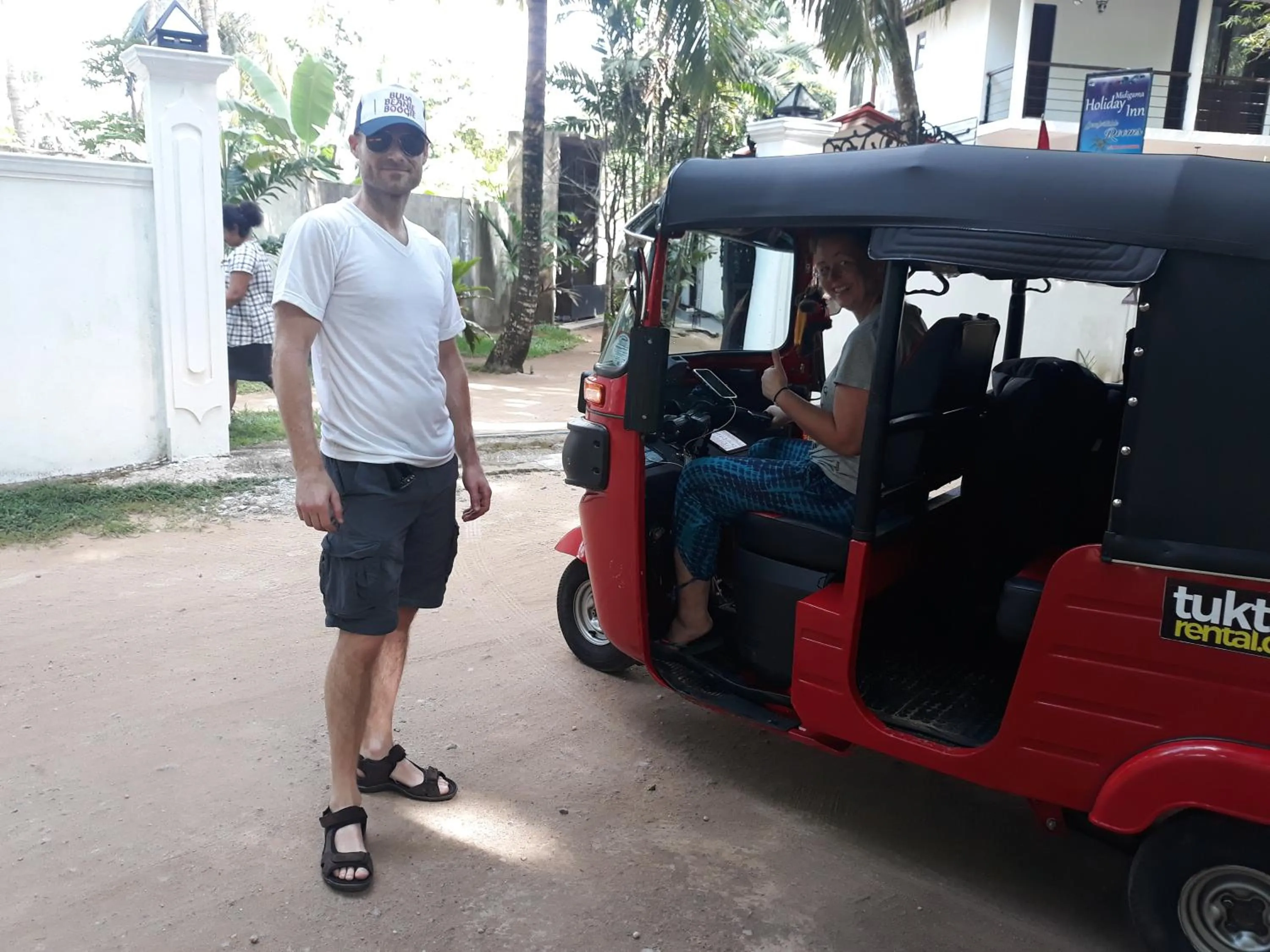 People in Midigama Holiday Inn