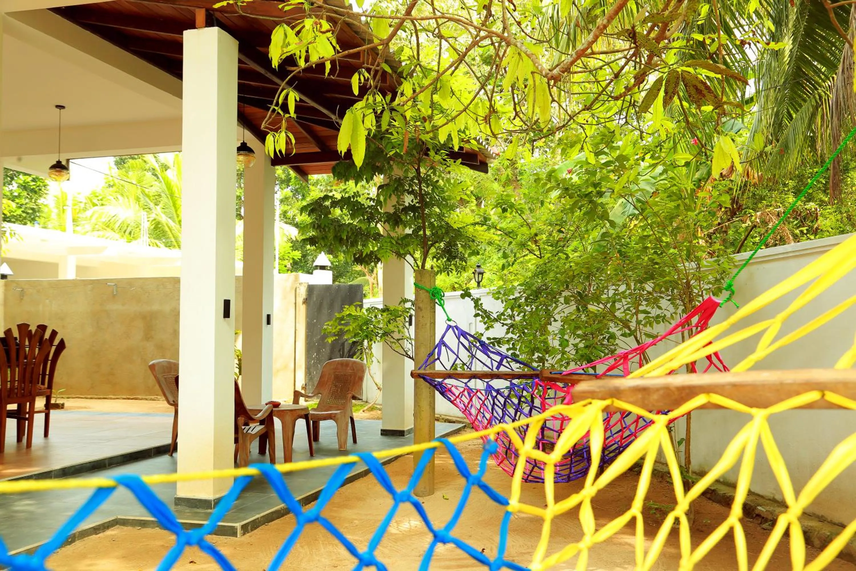 Garden view in Midigama Holiday Inn