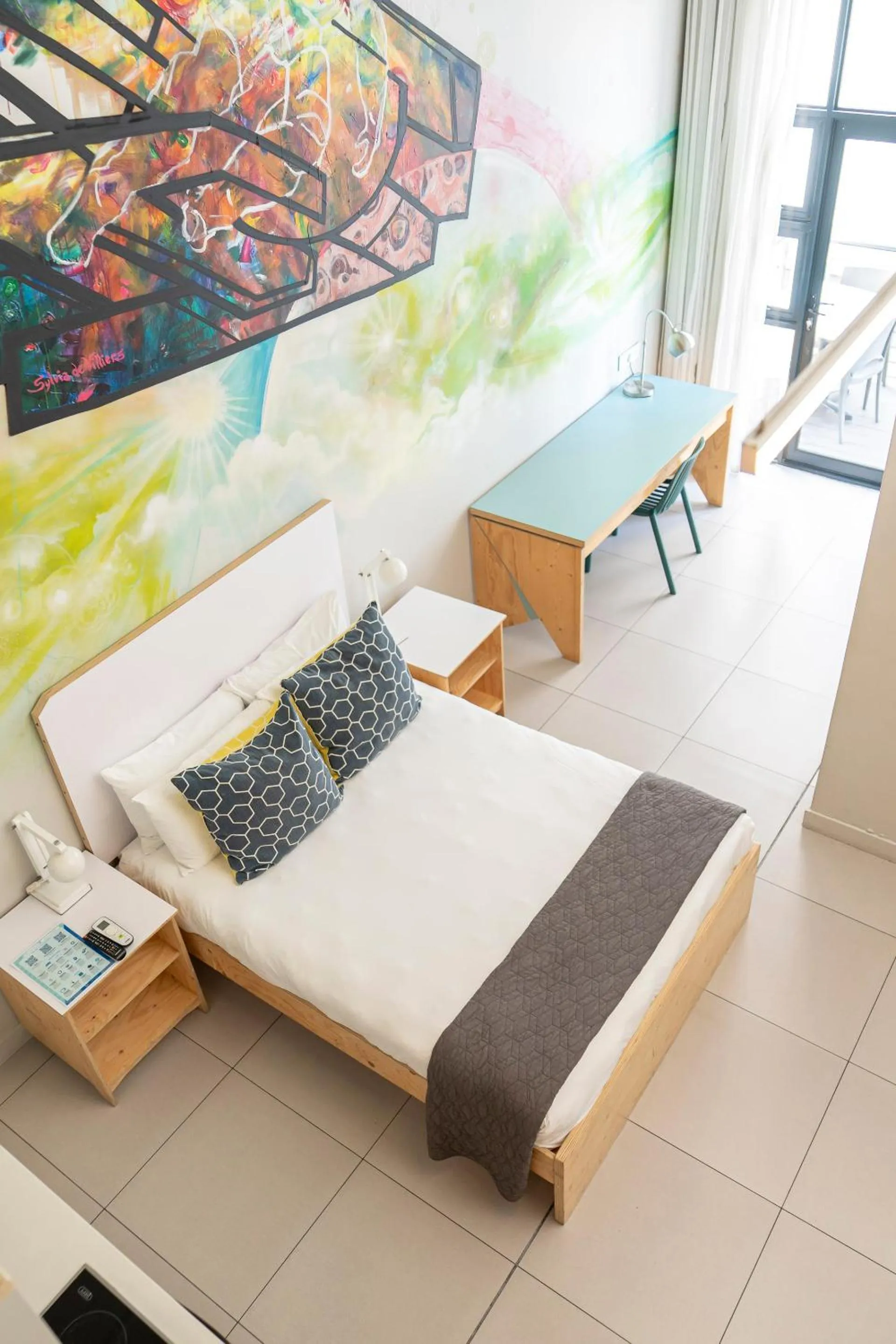 Bed in Mojo Hotel & Market