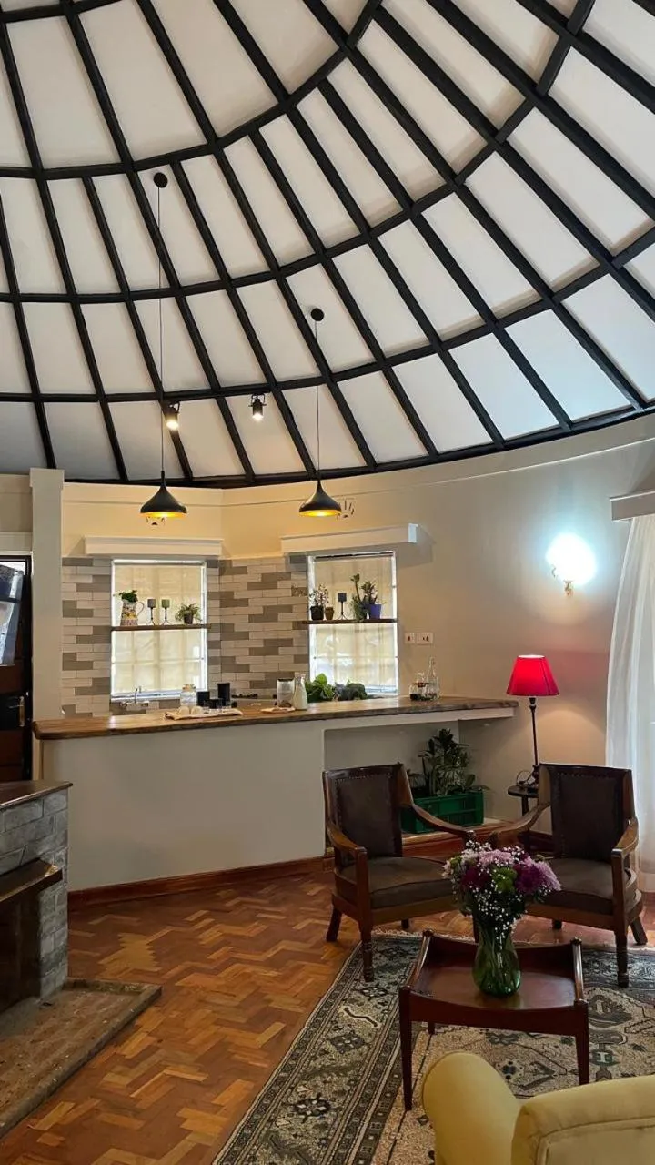 fireplace in Thayu House