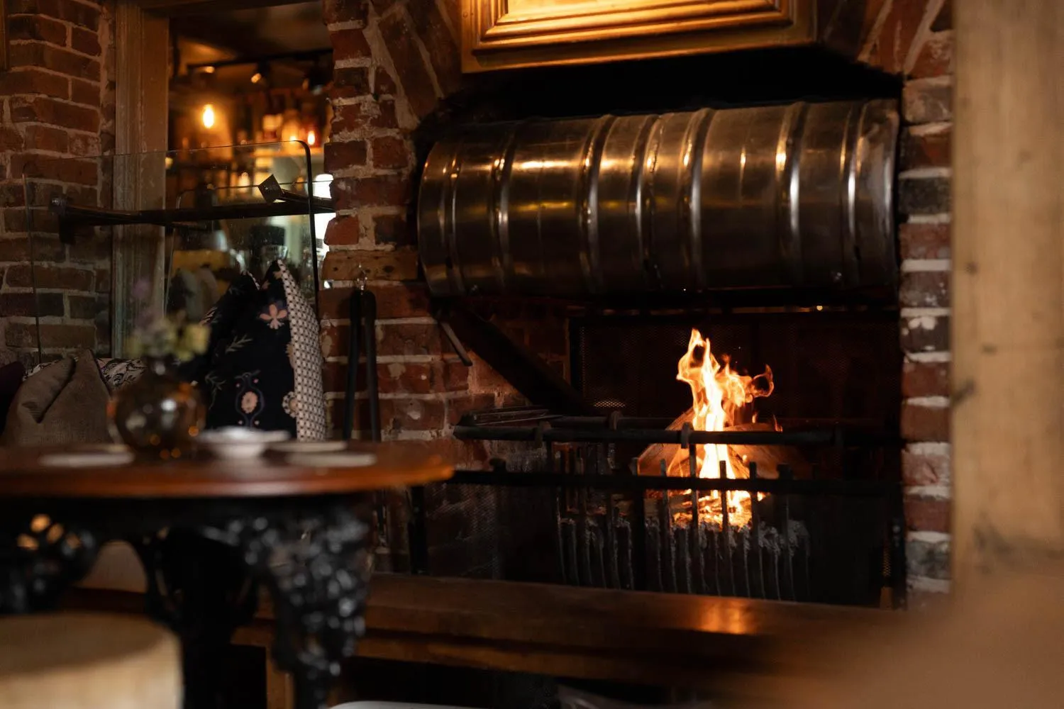 Dining area in The Five Bells Inn