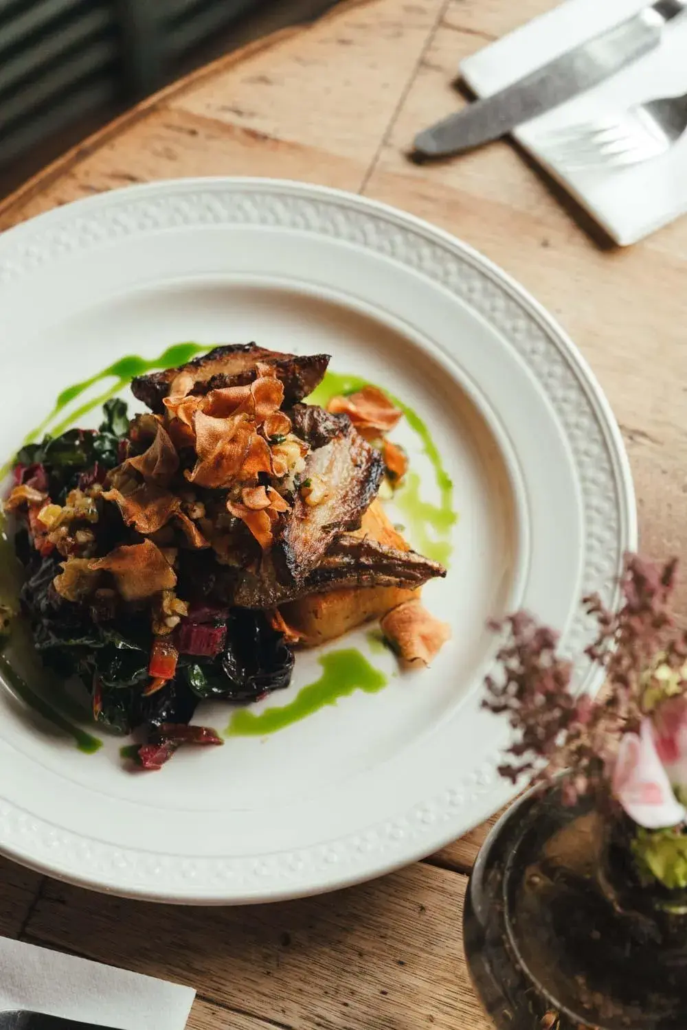 Food and drinks in The Five Bells Inn Food and drinks in The Five Bells Inn