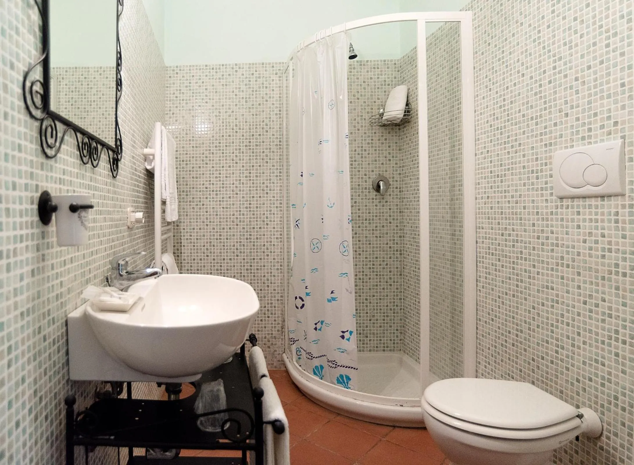 Bathroom in B&B 8380 Saturnia Terme