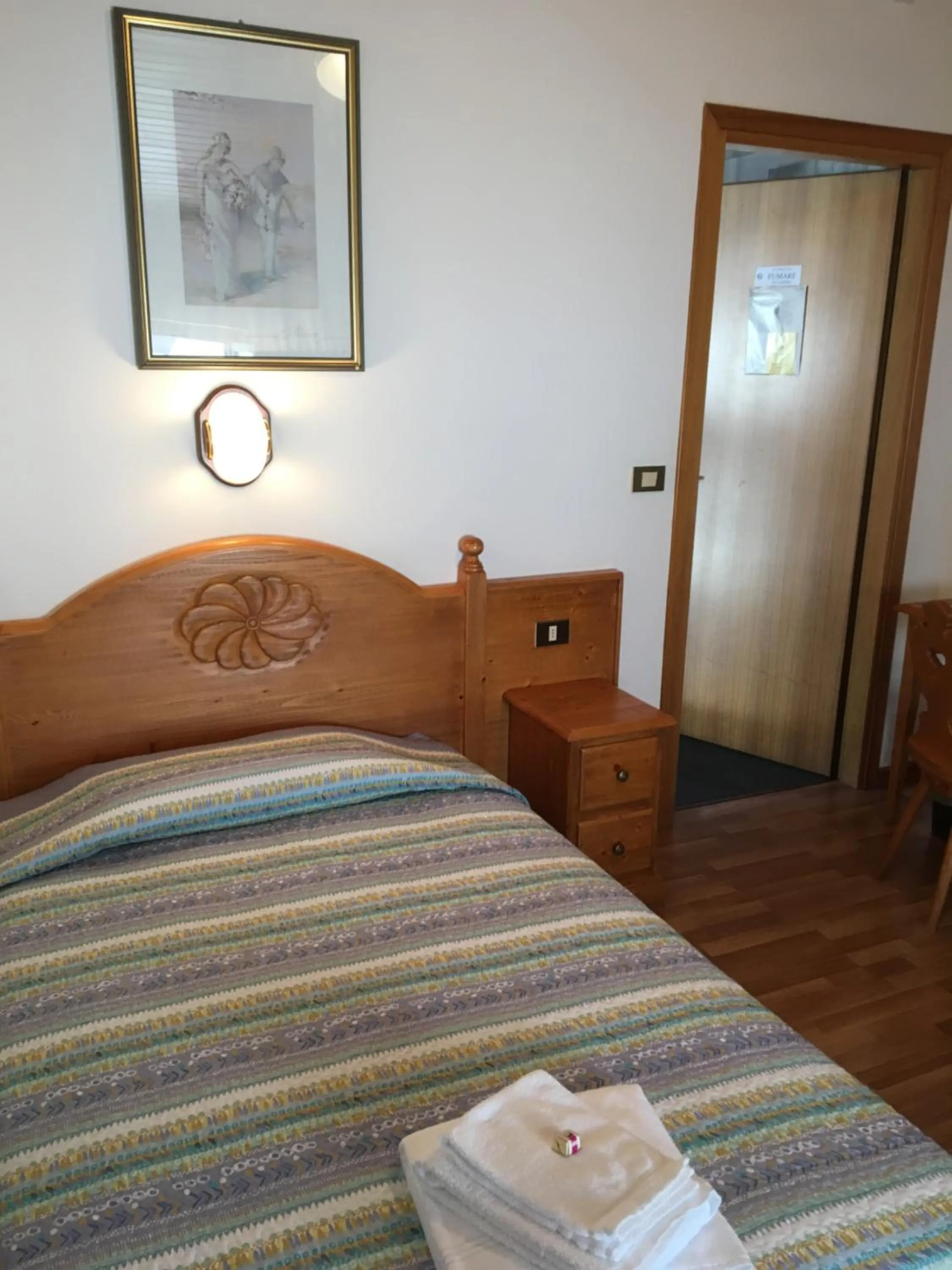Bed in Albergo Meuble Tarandan