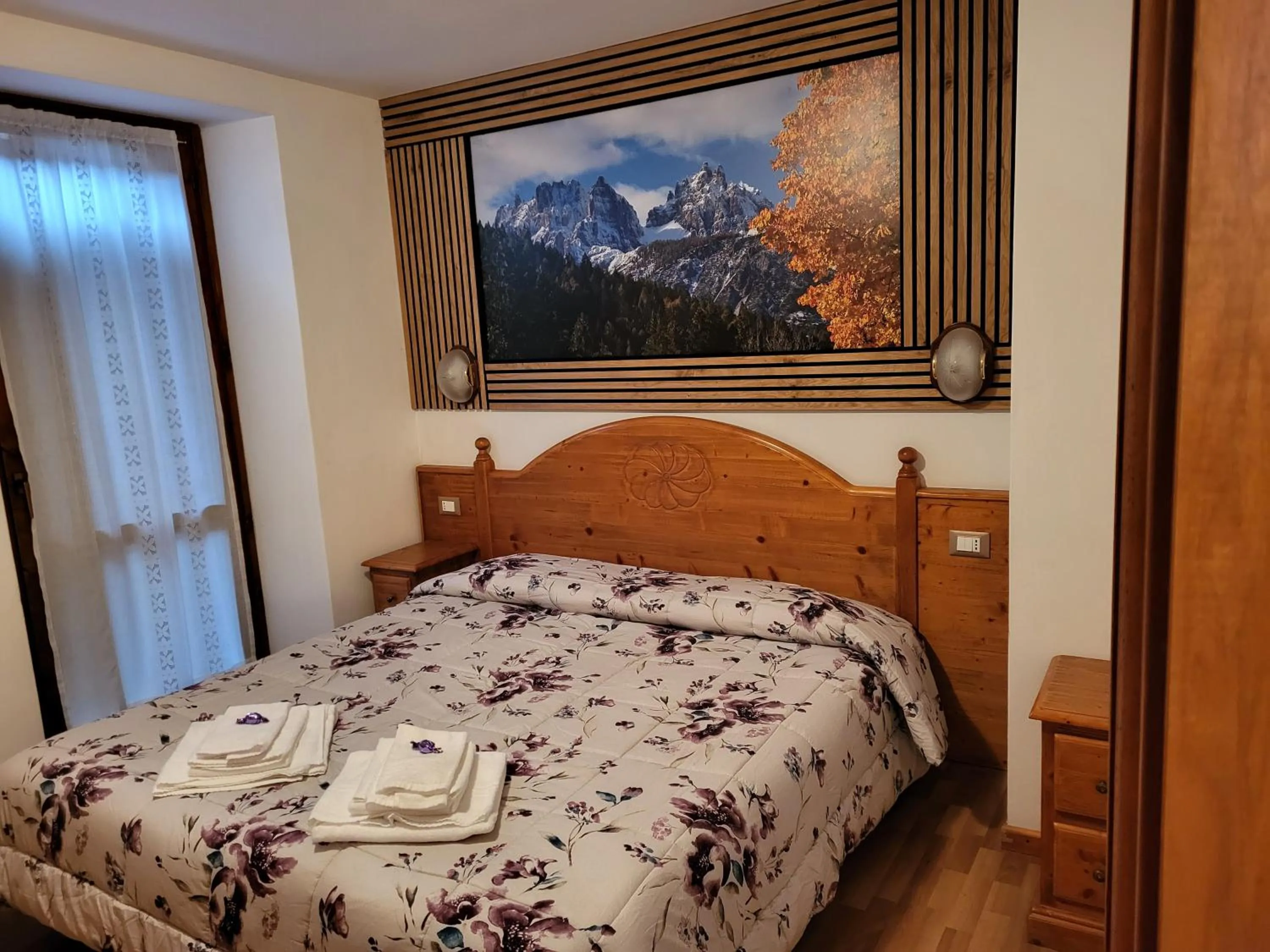 Bed in Albergo Meuble Tarandan