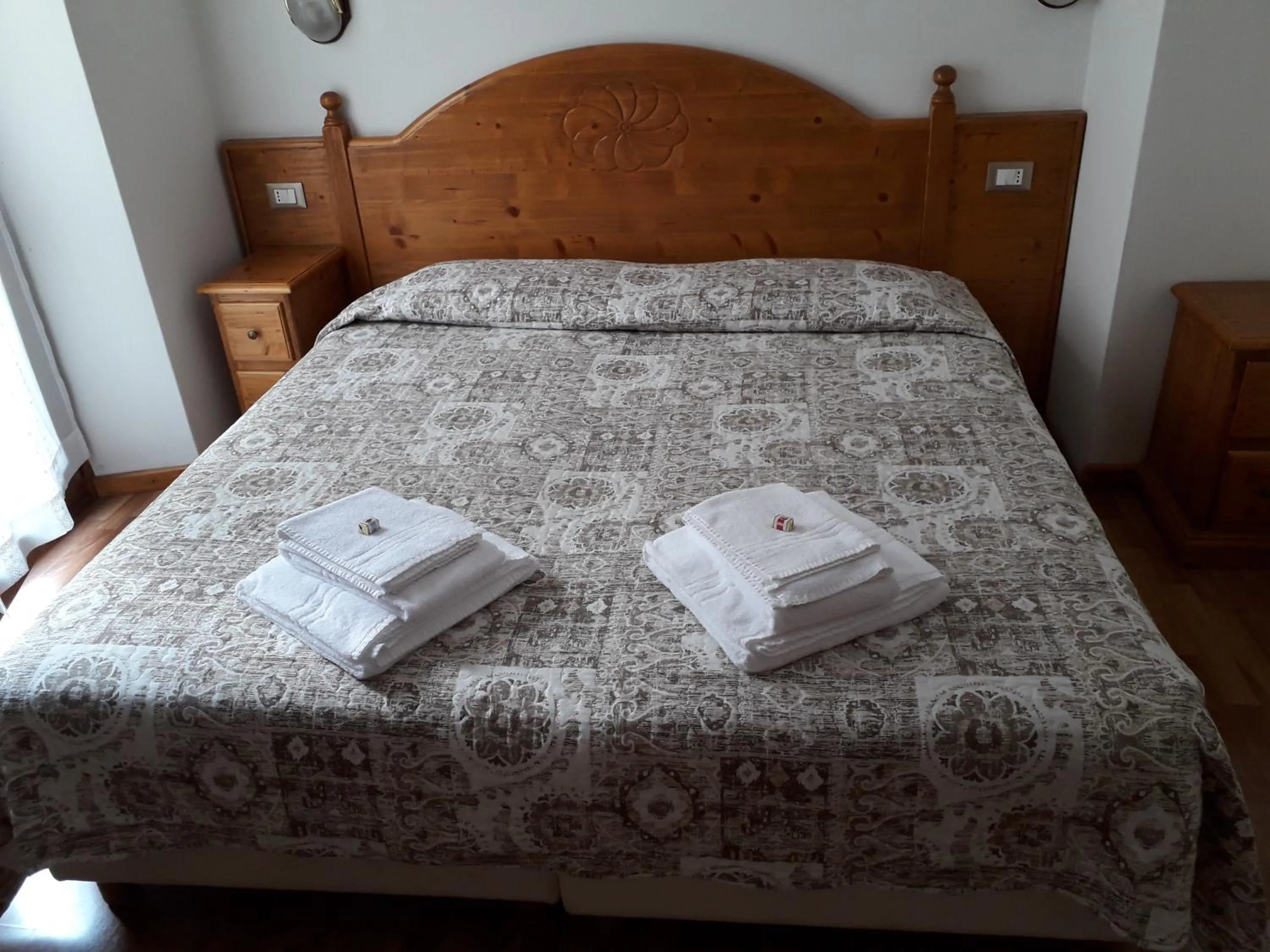 Bed in Albergo Meuble Tarandan