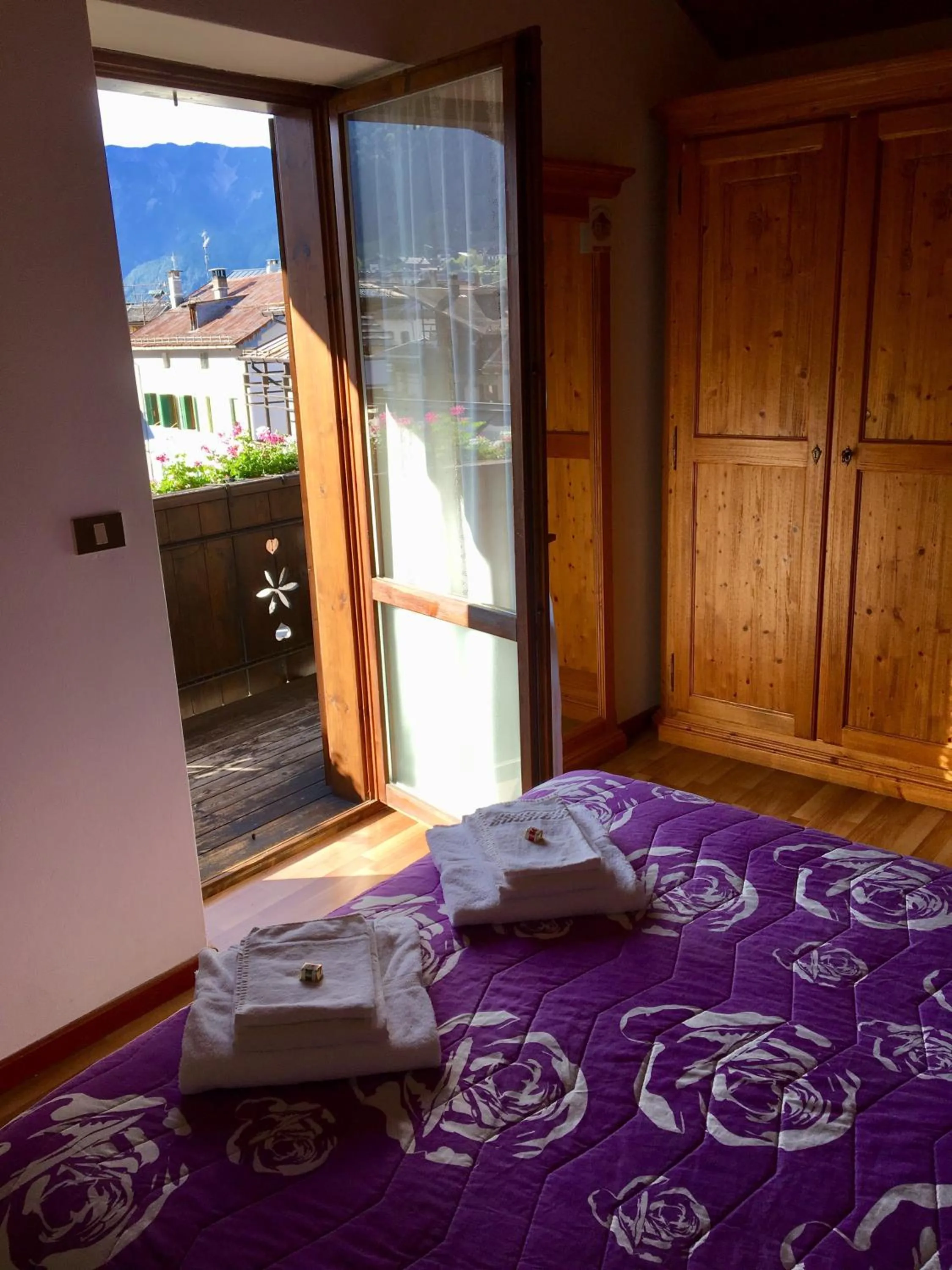 Bed in Albergo Meuble Tarandan