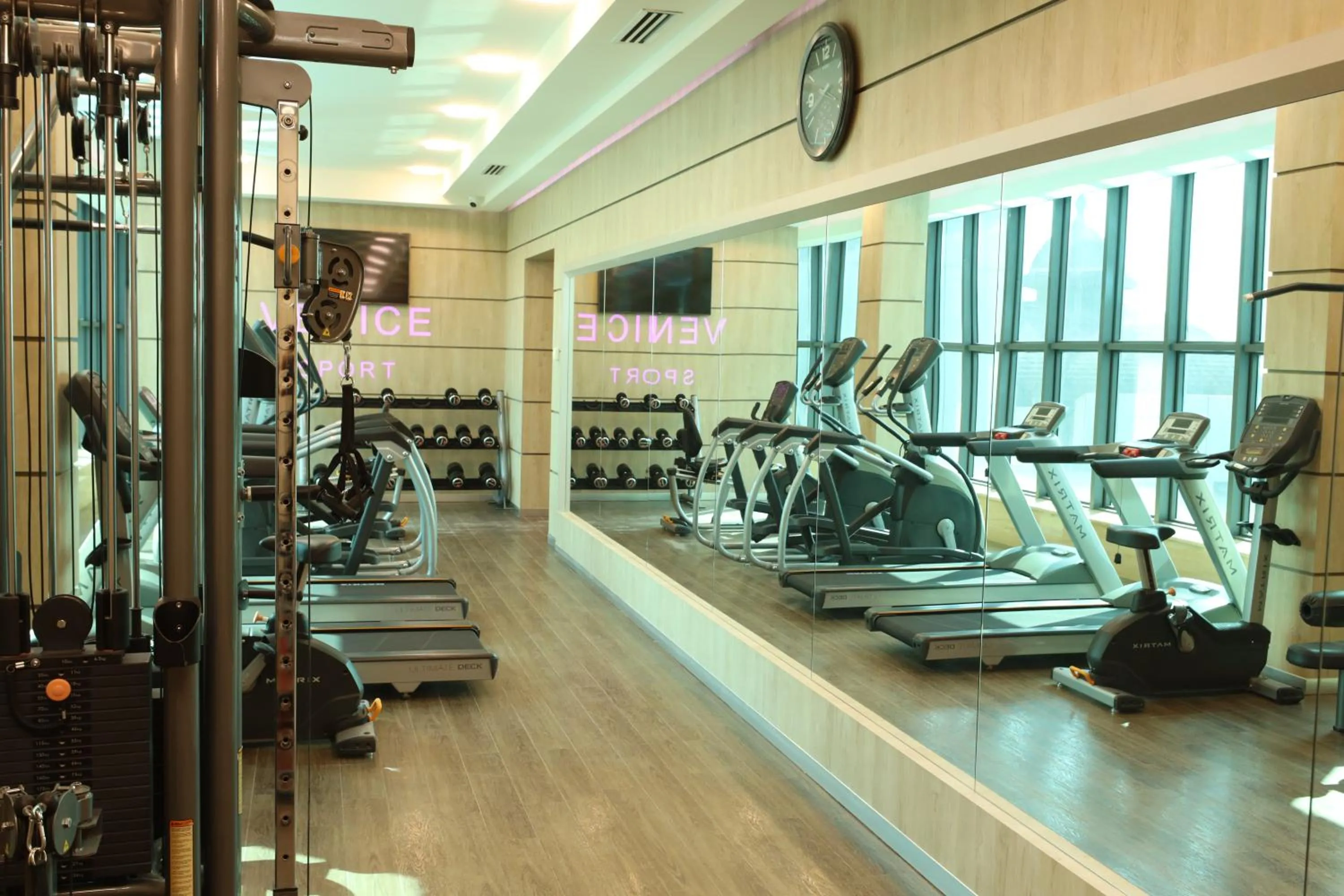 Fitness centre/facilities in Venice Hotel Complex