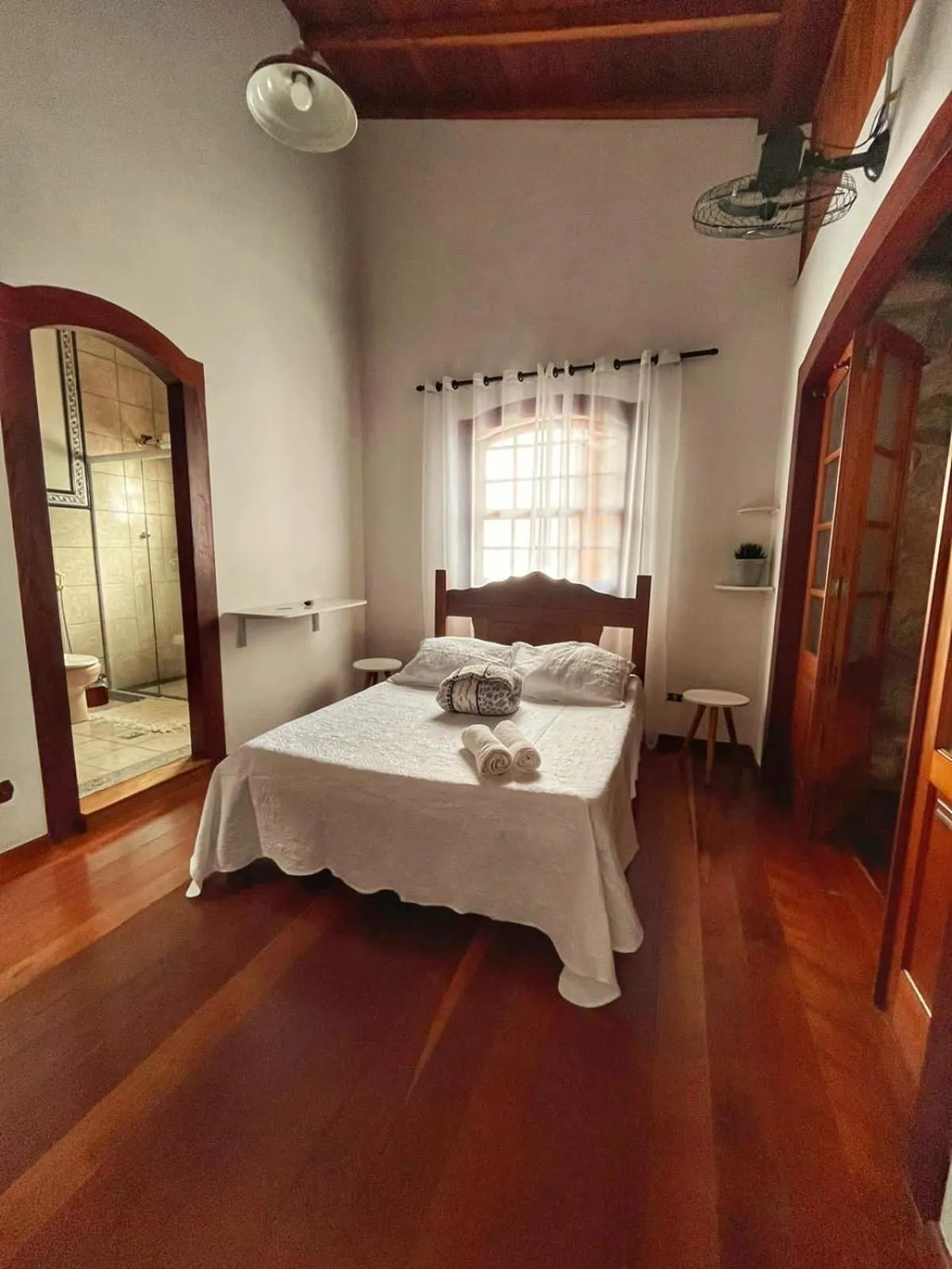 Bedroom, Bed in Casarão Paraty