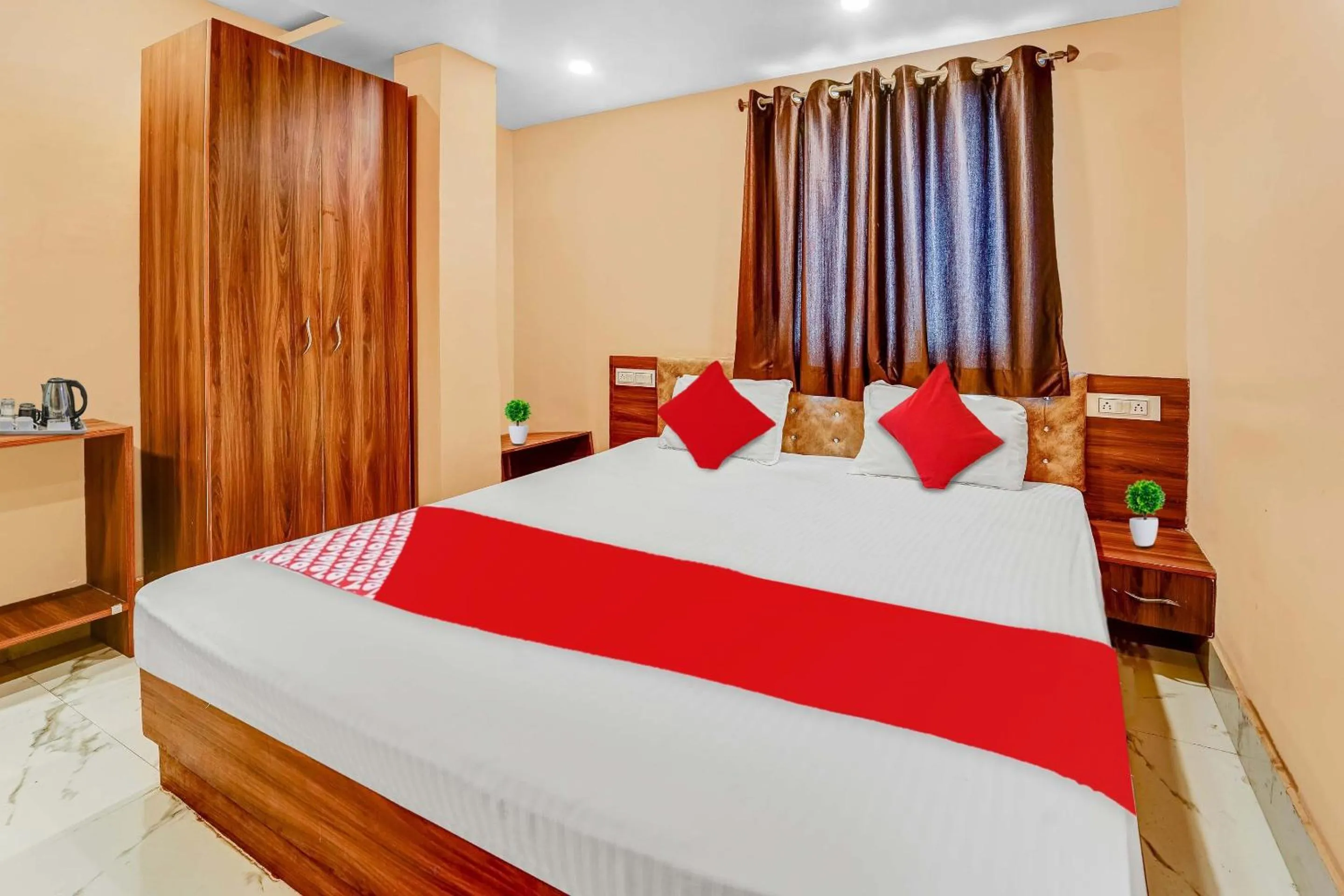 Bed in Super Hotel O Manas Residency