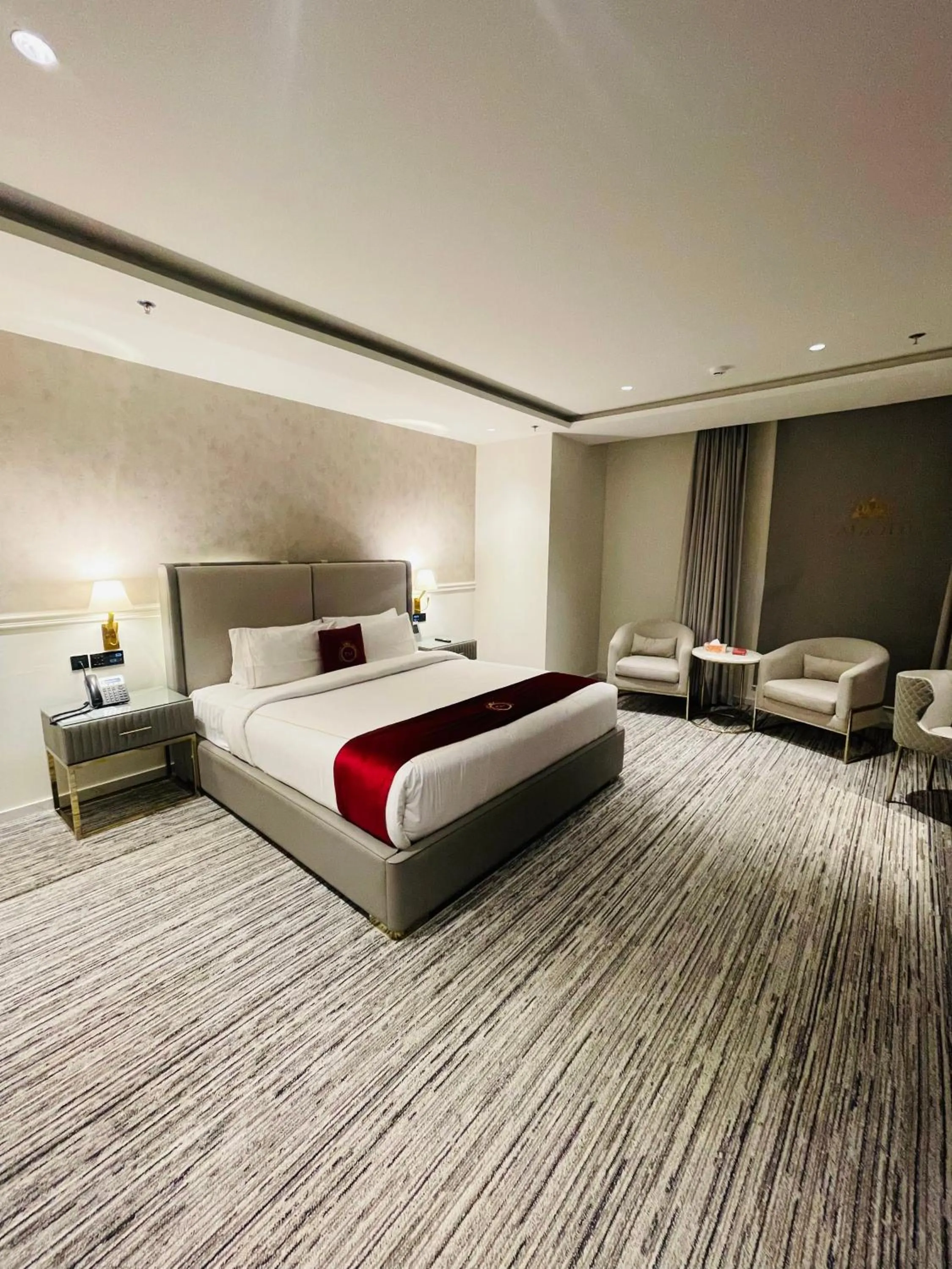 Bed in Taj Signature Hotel Islamabad